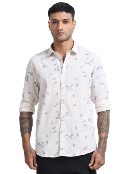 Men Premium Printed Casual Shirt