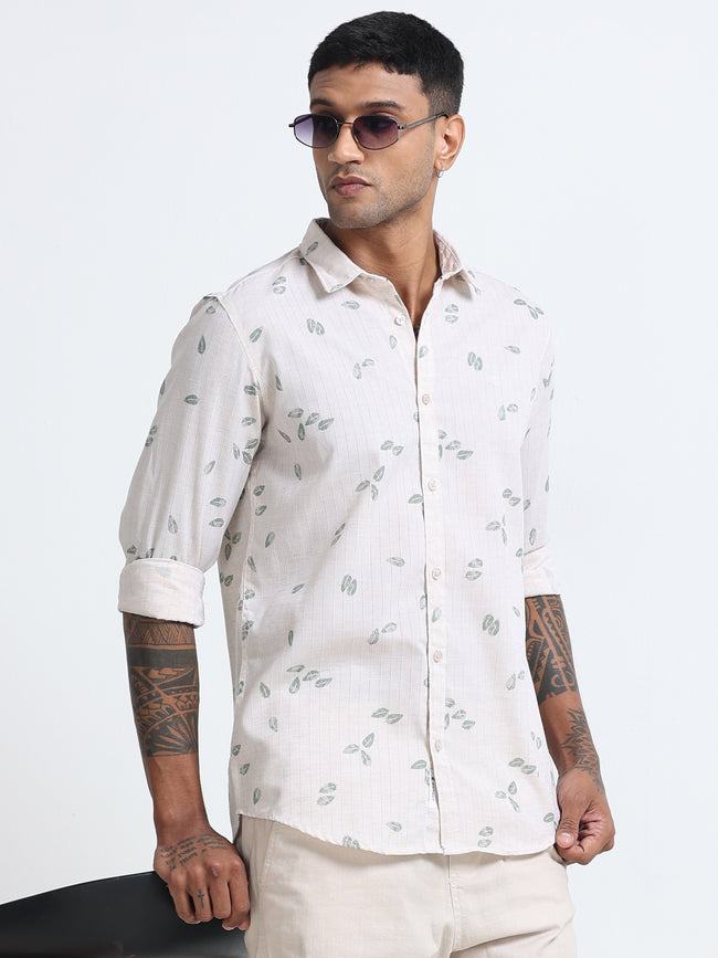 Men Premium Printed Casual Shirt