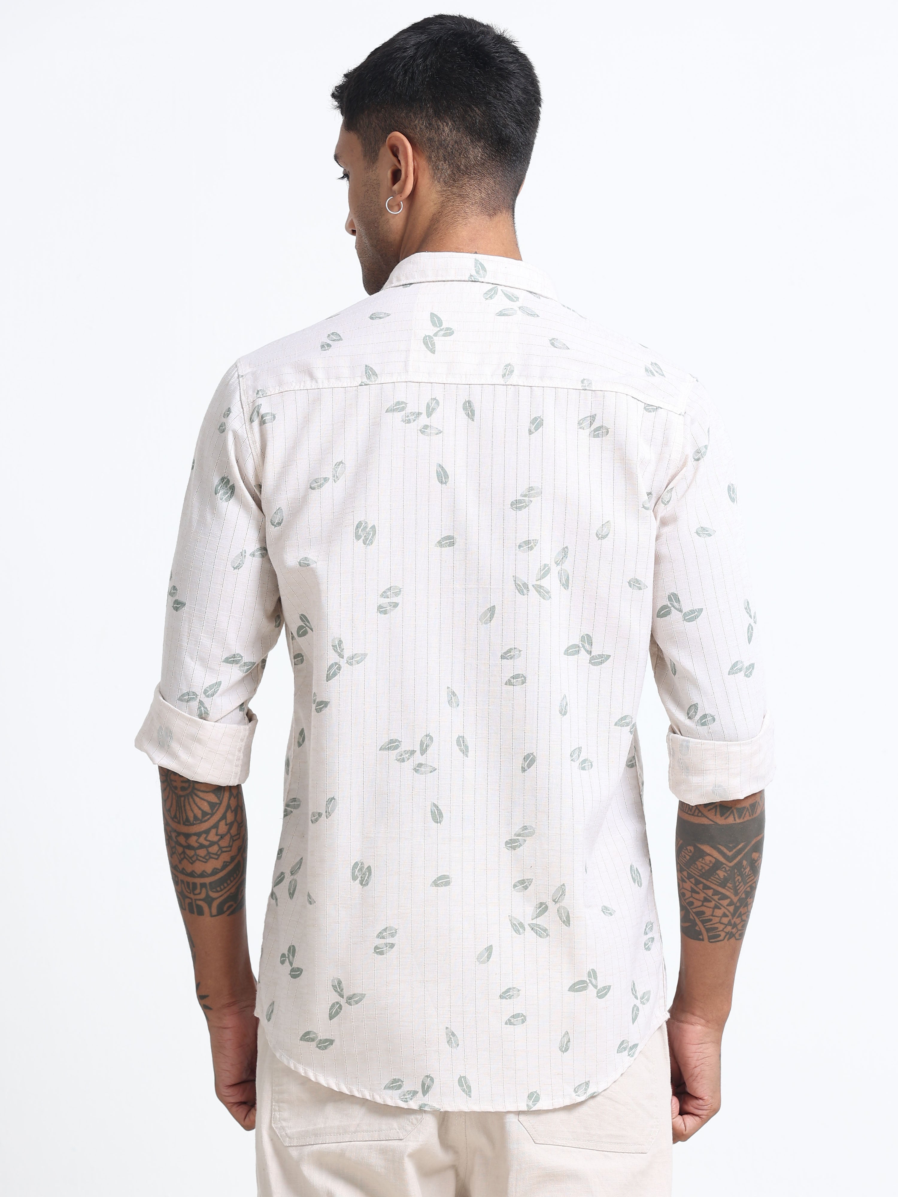 Men Premium Printed Casual Shirt