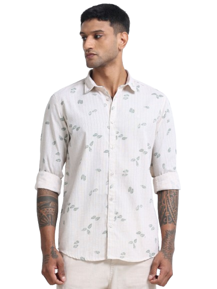 Men Premium Printed Casual Shirt