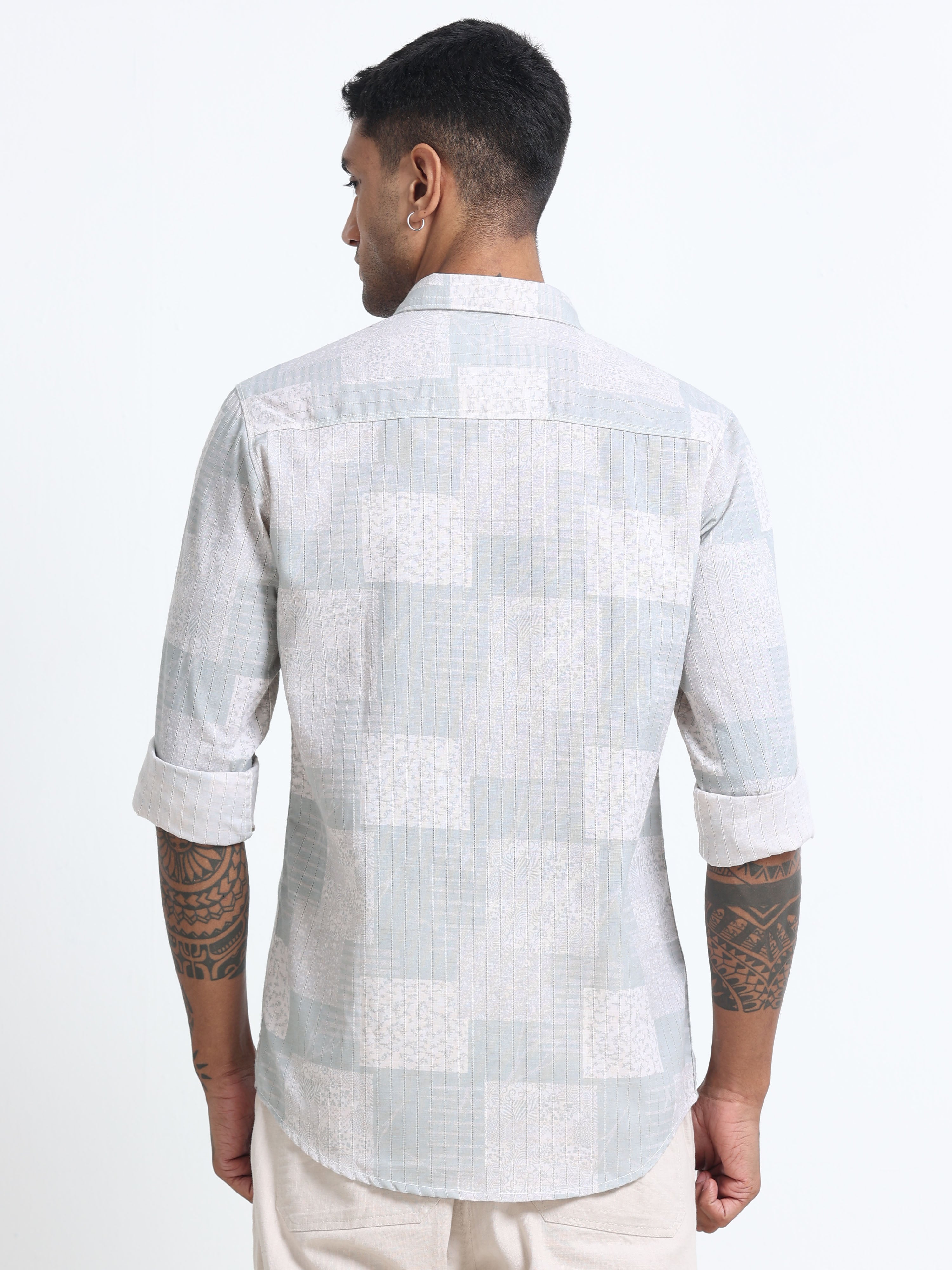 Men Premium Printed Casual Shirt