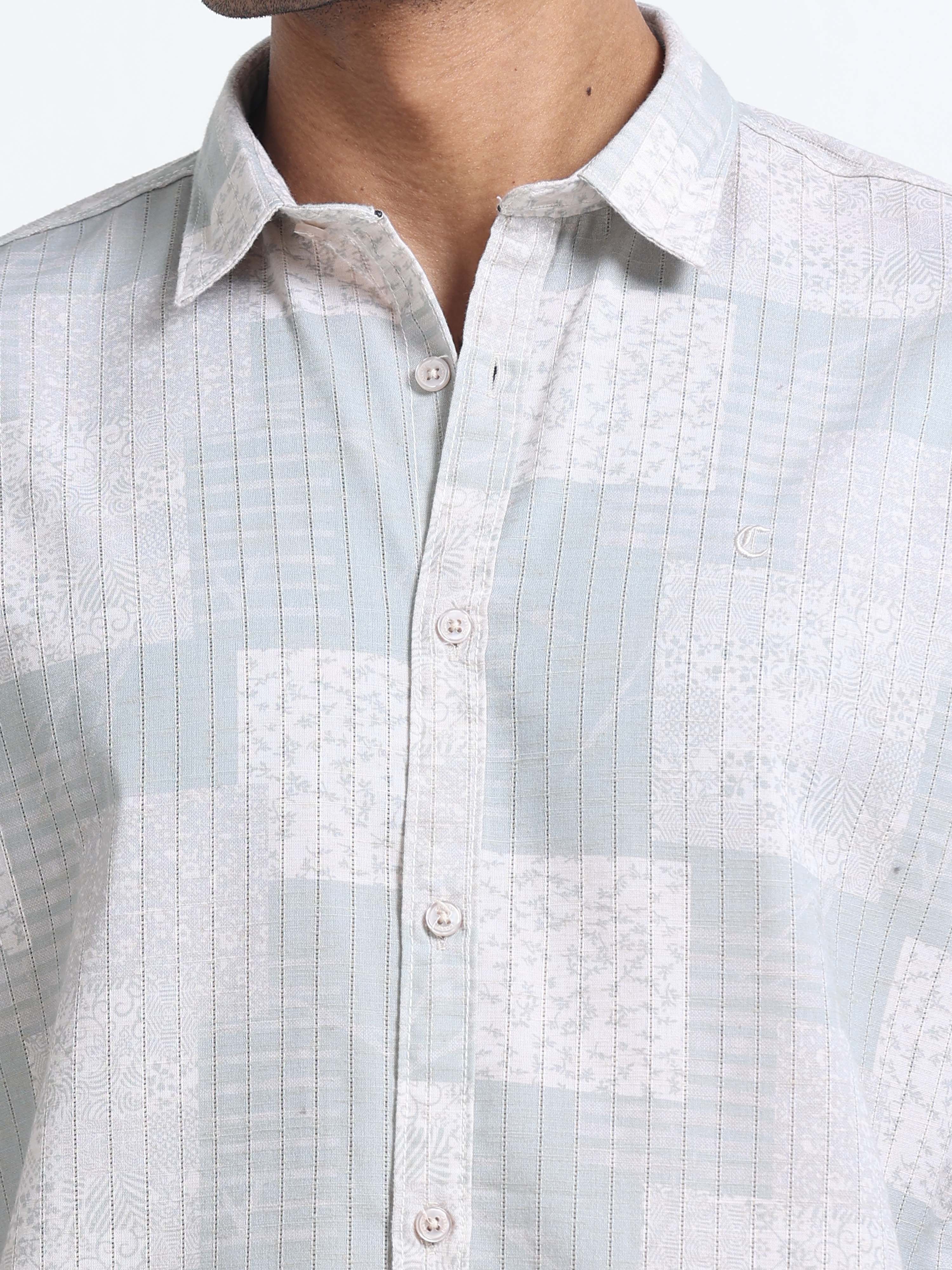 Men Premium Printed Casual Shirt