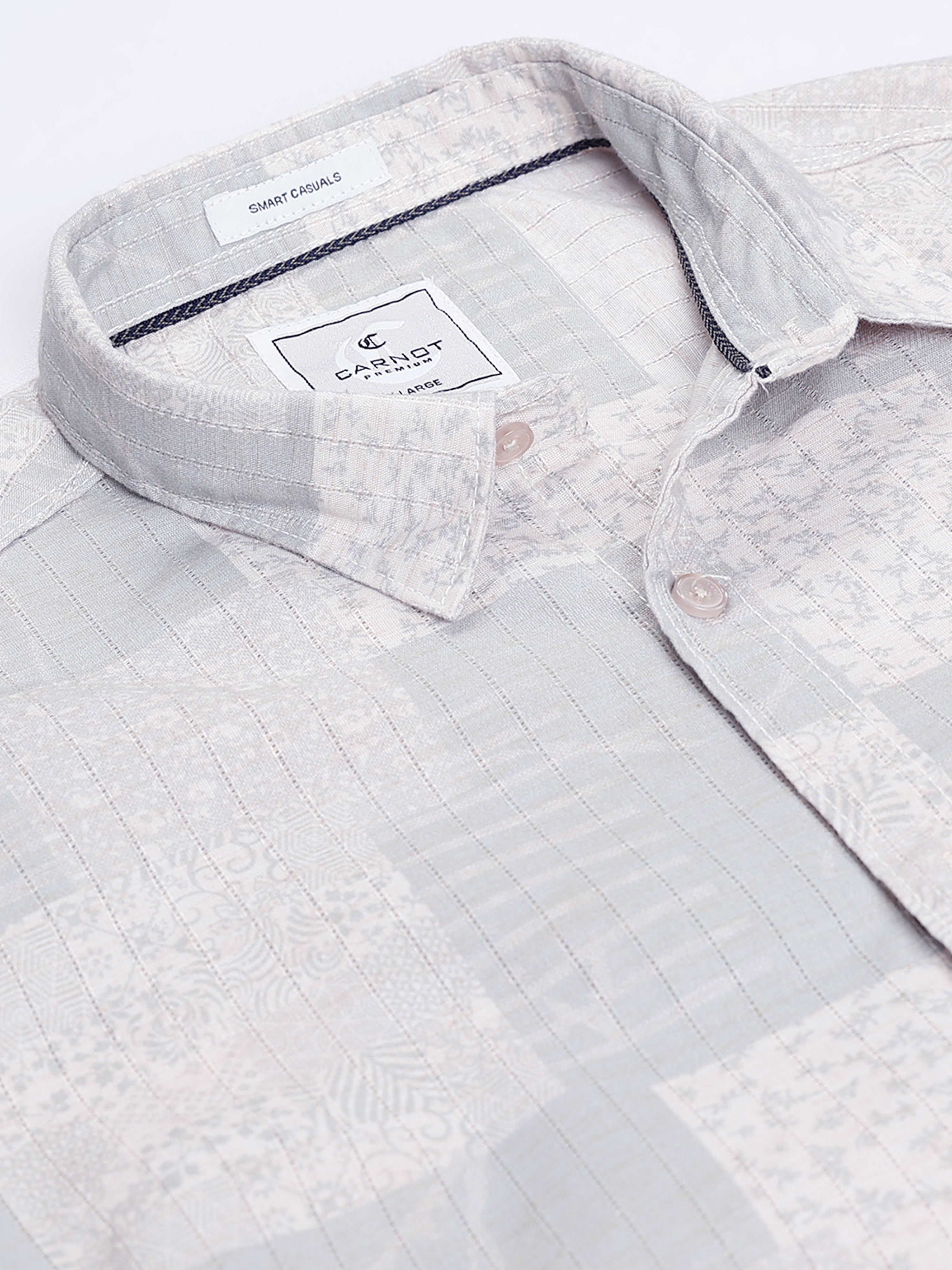 Men Premium Printed Casual Shirt