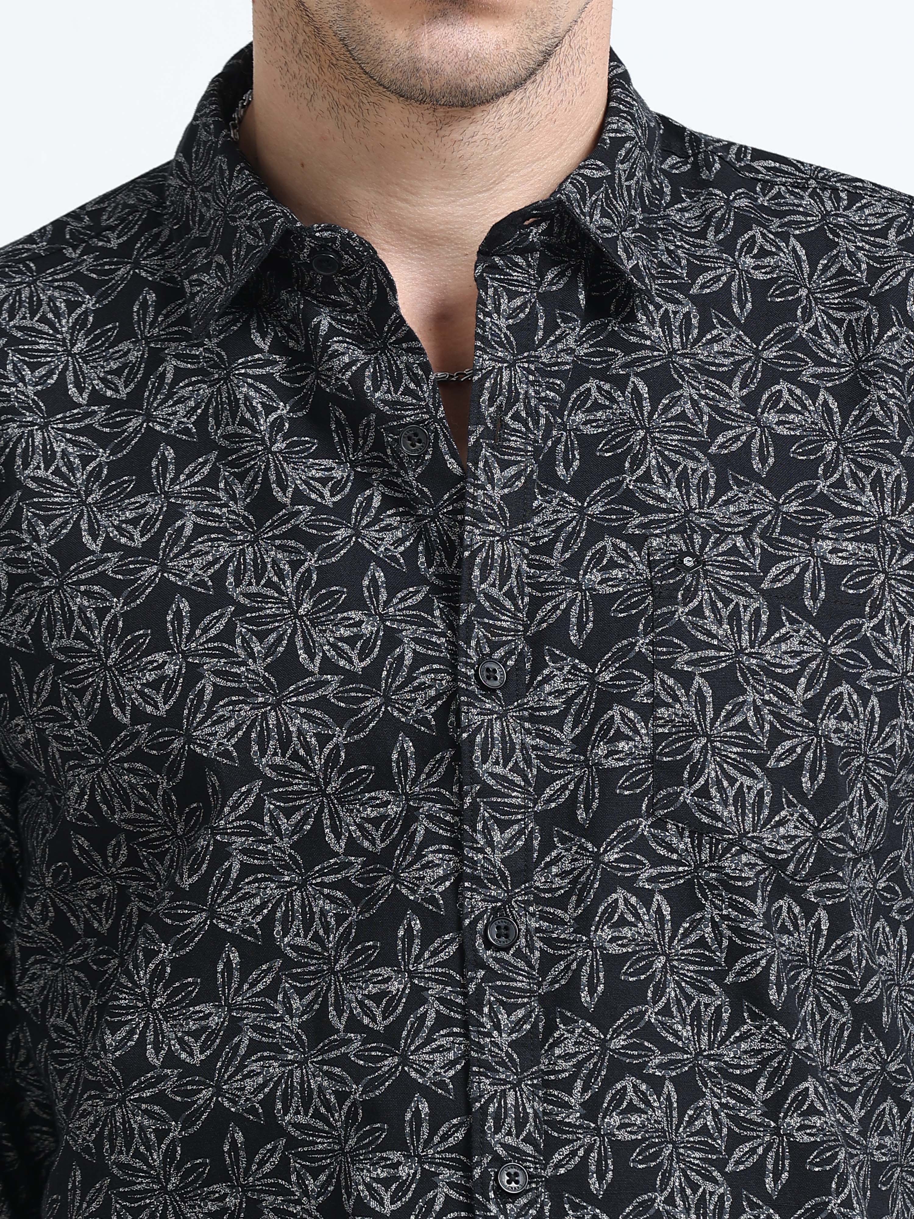 Men Premium Printed Casual Shirt