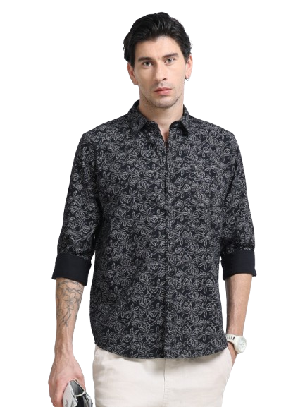 Men Premium Printed Casual Shirt