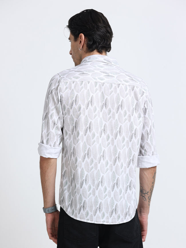Men Premium Printed Casual Shirt