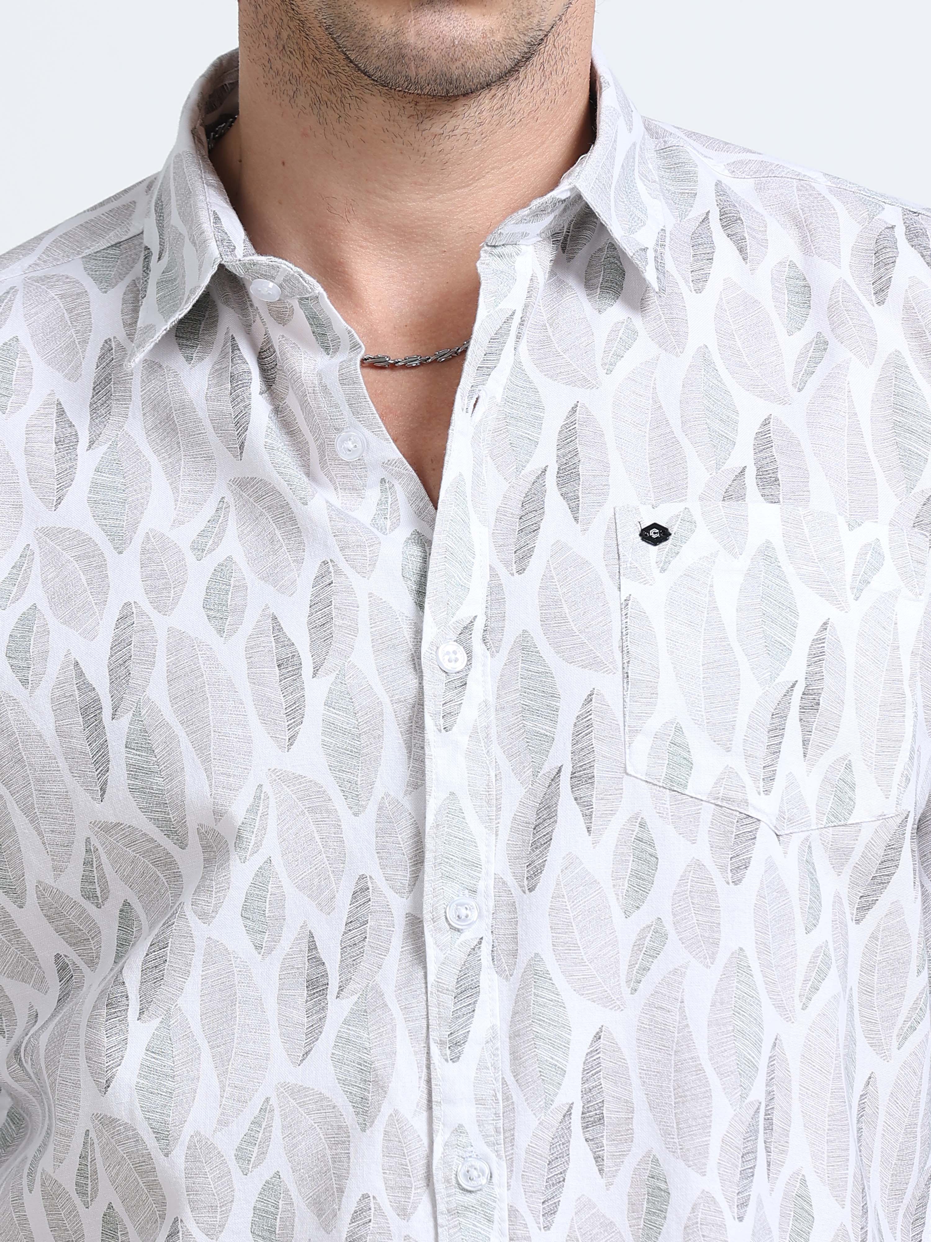 Men Premium Printed Casual Shirt