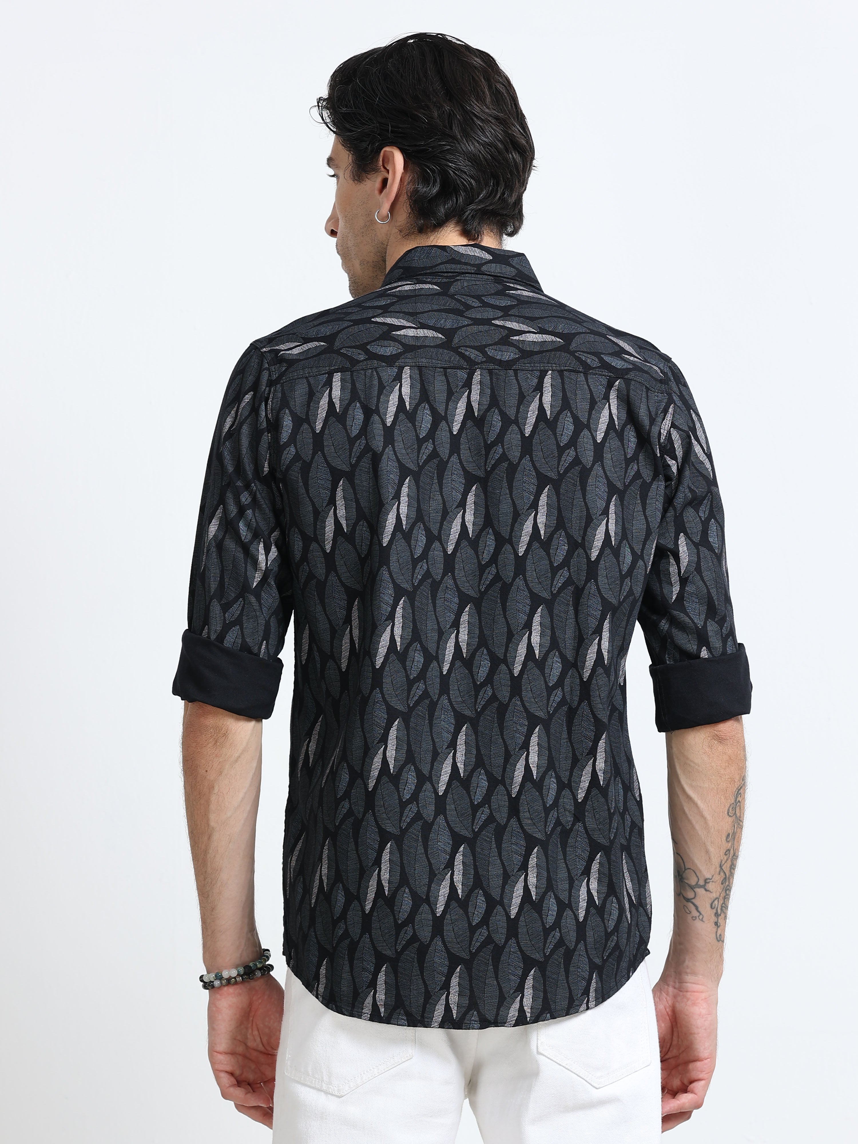 Men Premium Printed Casual Shirt