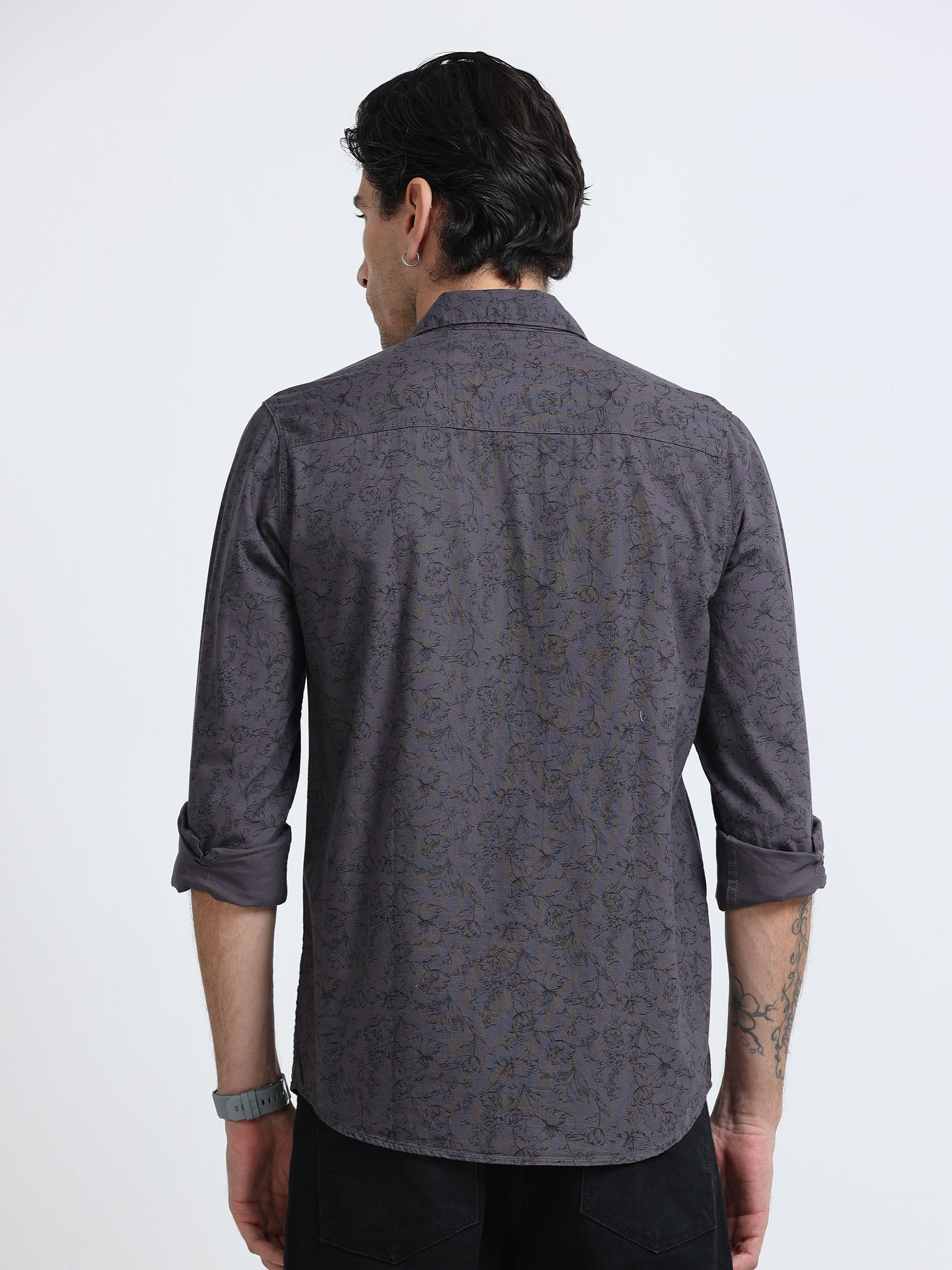 Men Premium Printed Casual Shirt