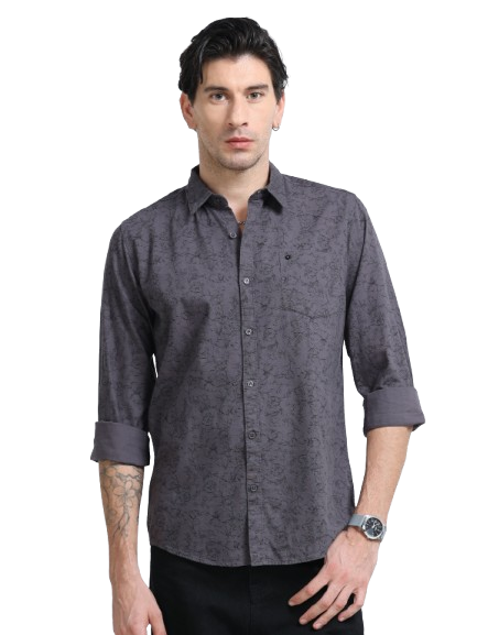 Men Premium Printed Casual Shirt