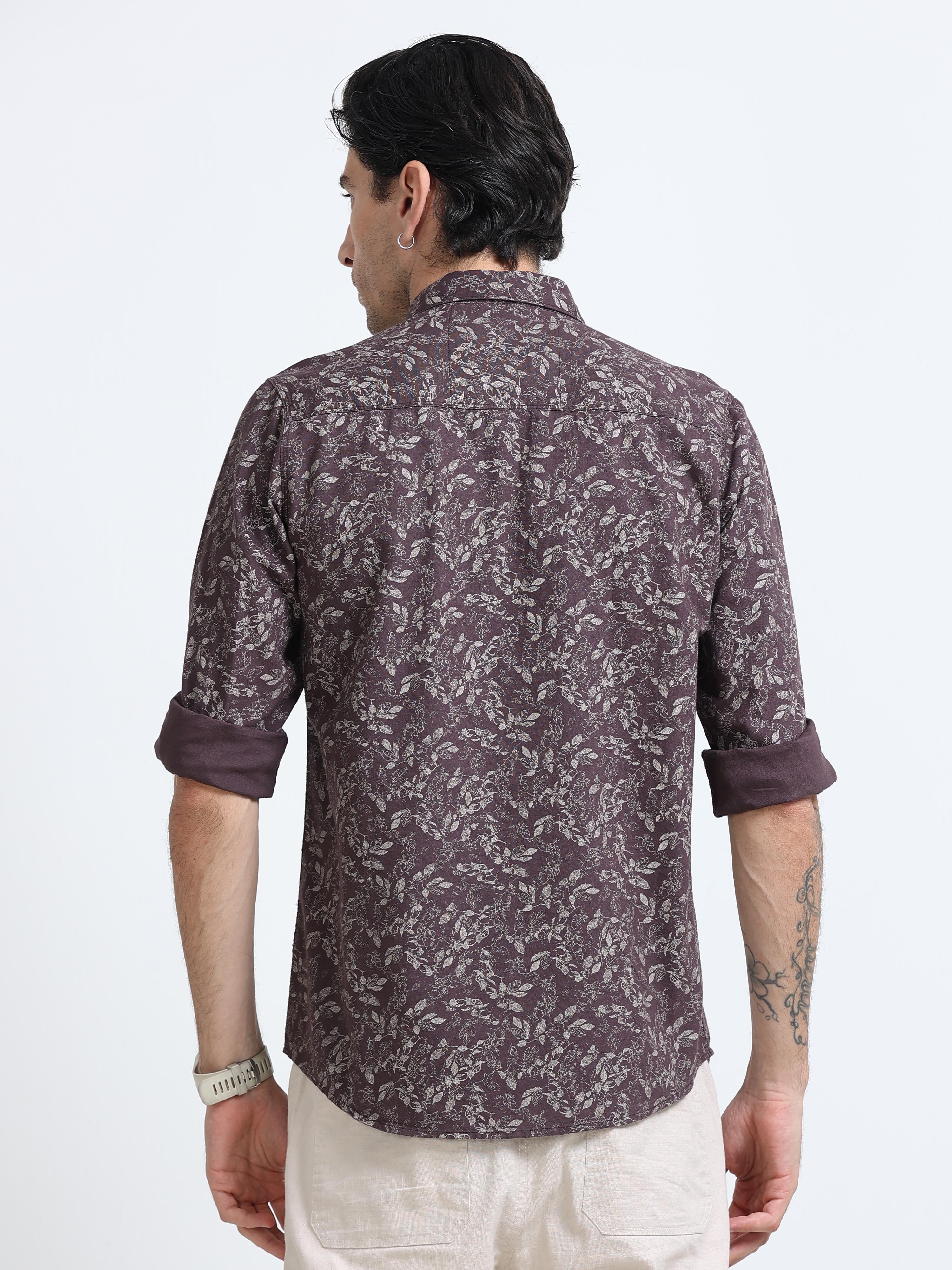 Men Premium Printed Casual Shirt