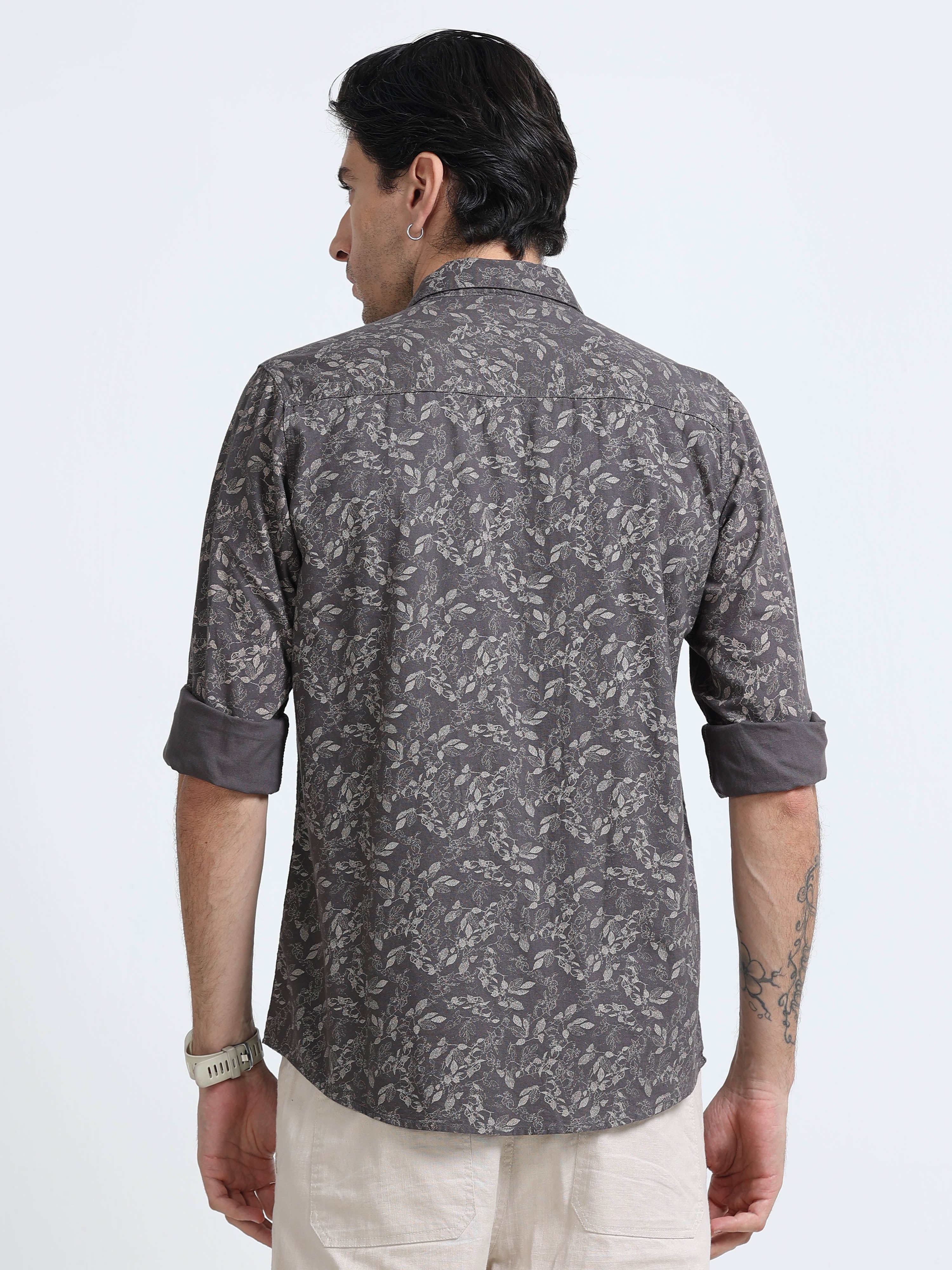 Men Premium Printed Casual Shirt