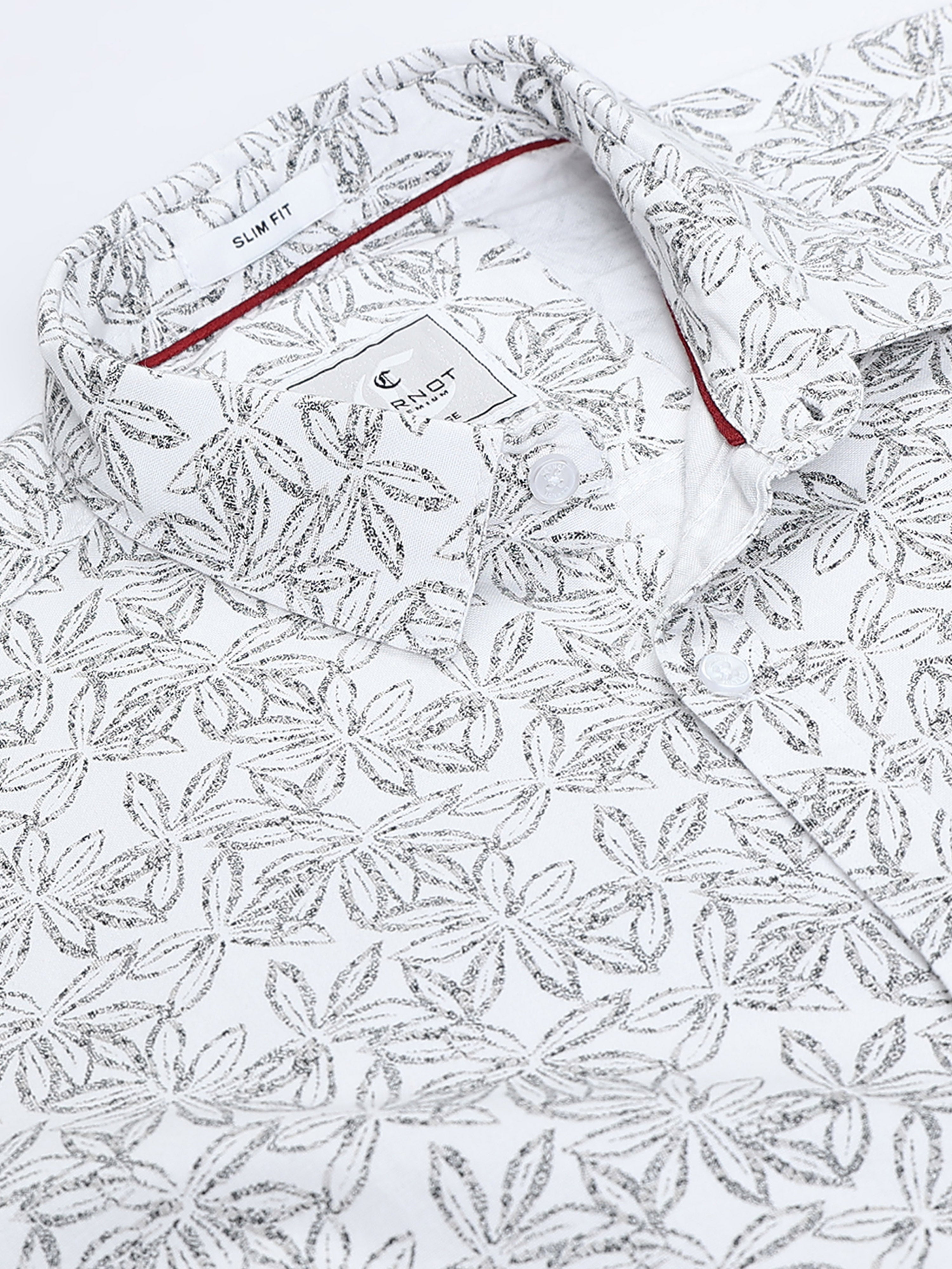 Men Premium Printed Casual Shirt