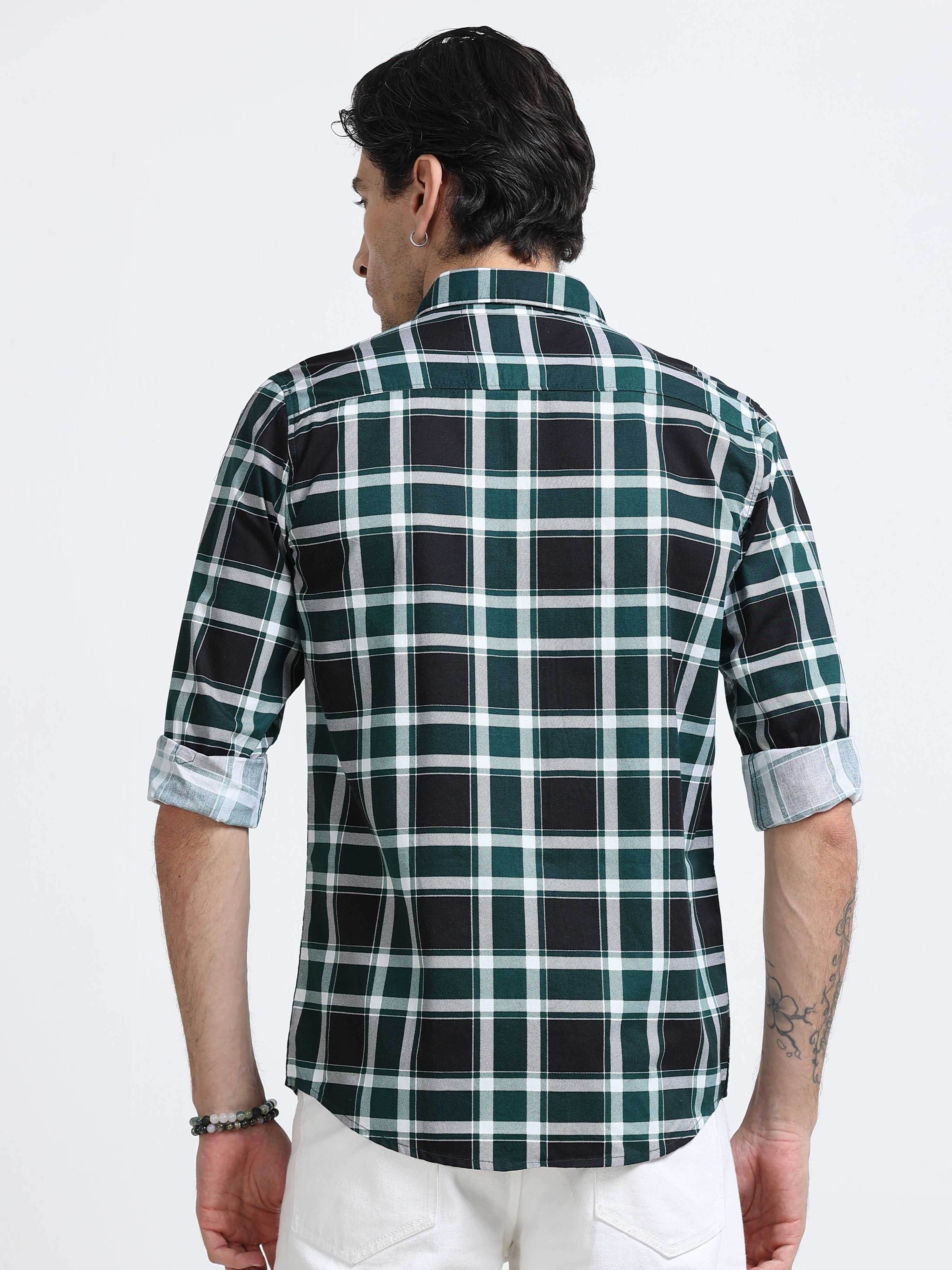 Men Premium Checkered Casual Shirt