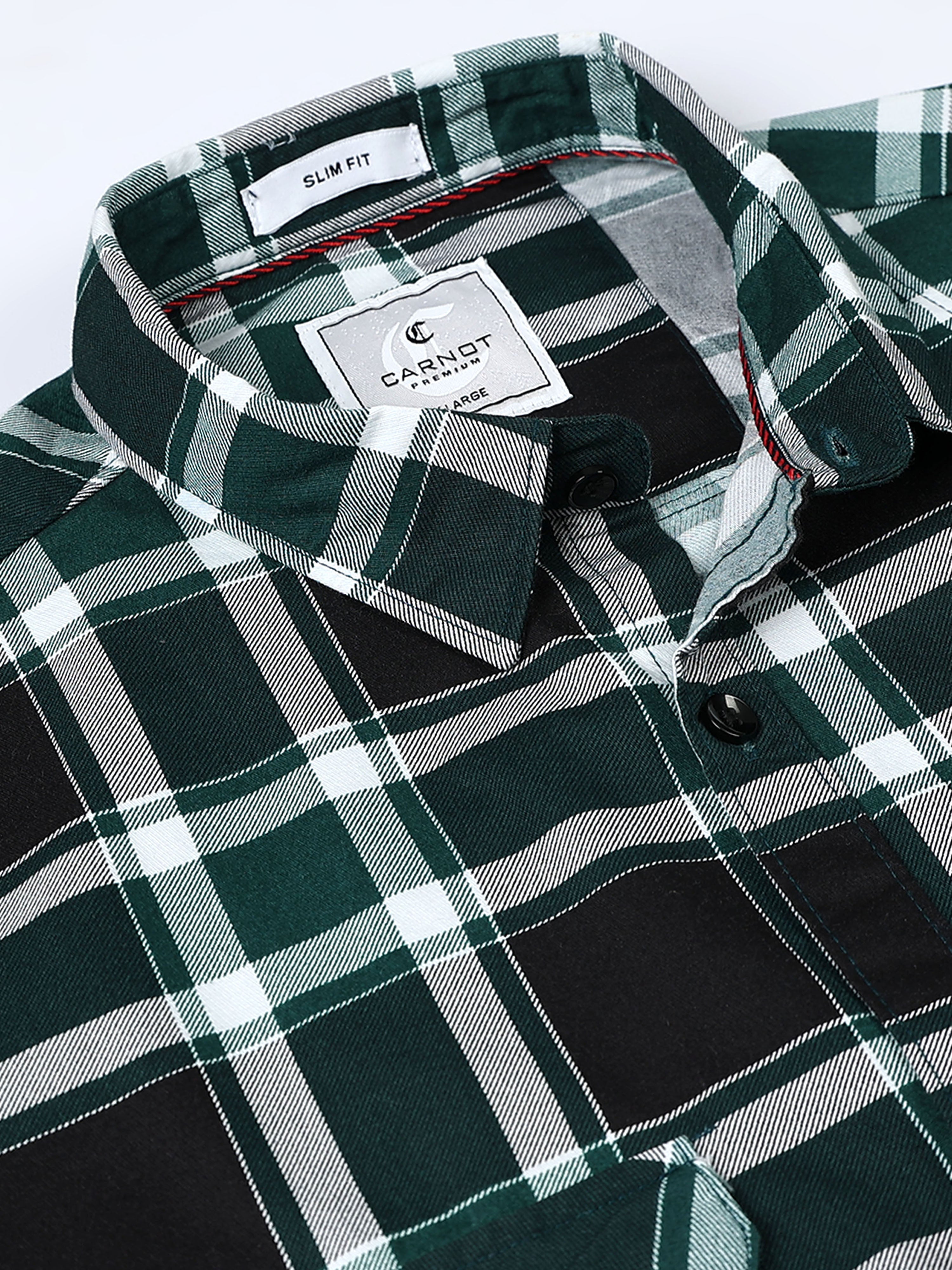 Men Premium Checkered Casual Shirt