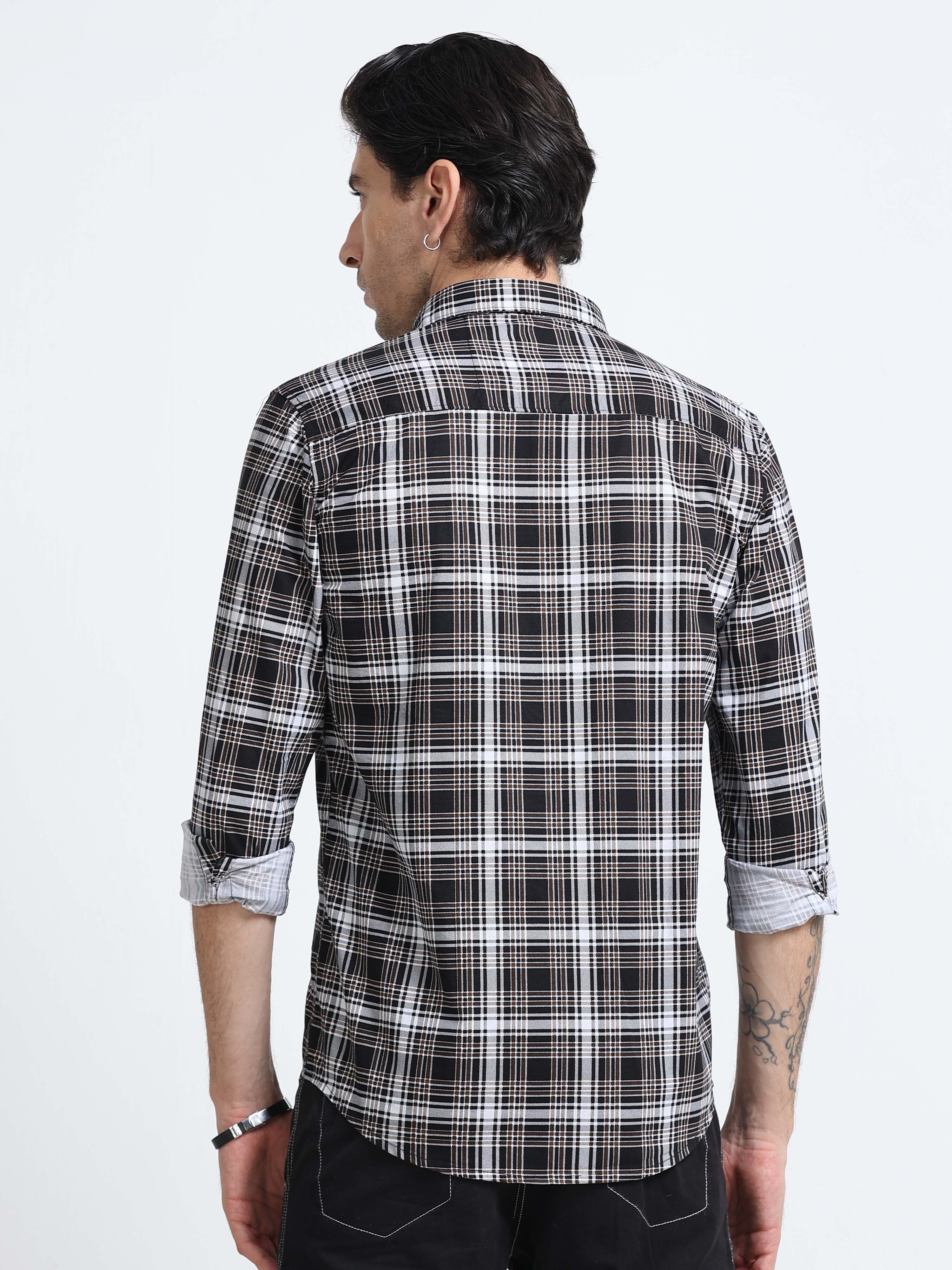 Men Premium Checkered Casual Shirt