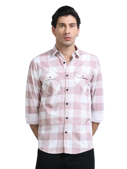 Men Premium Checkered Casual Shirt