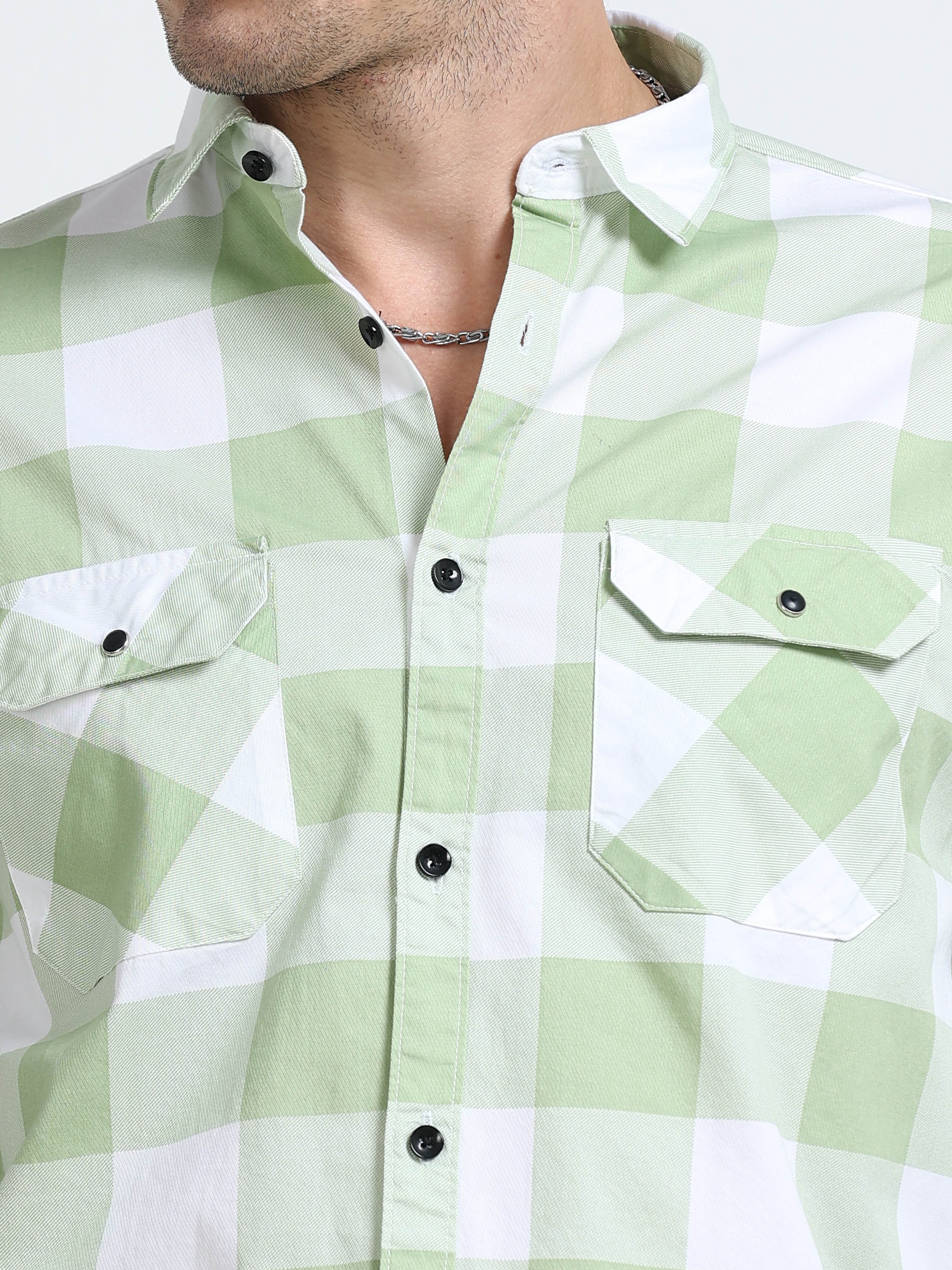 Men Premium Checkered Casual Shirt