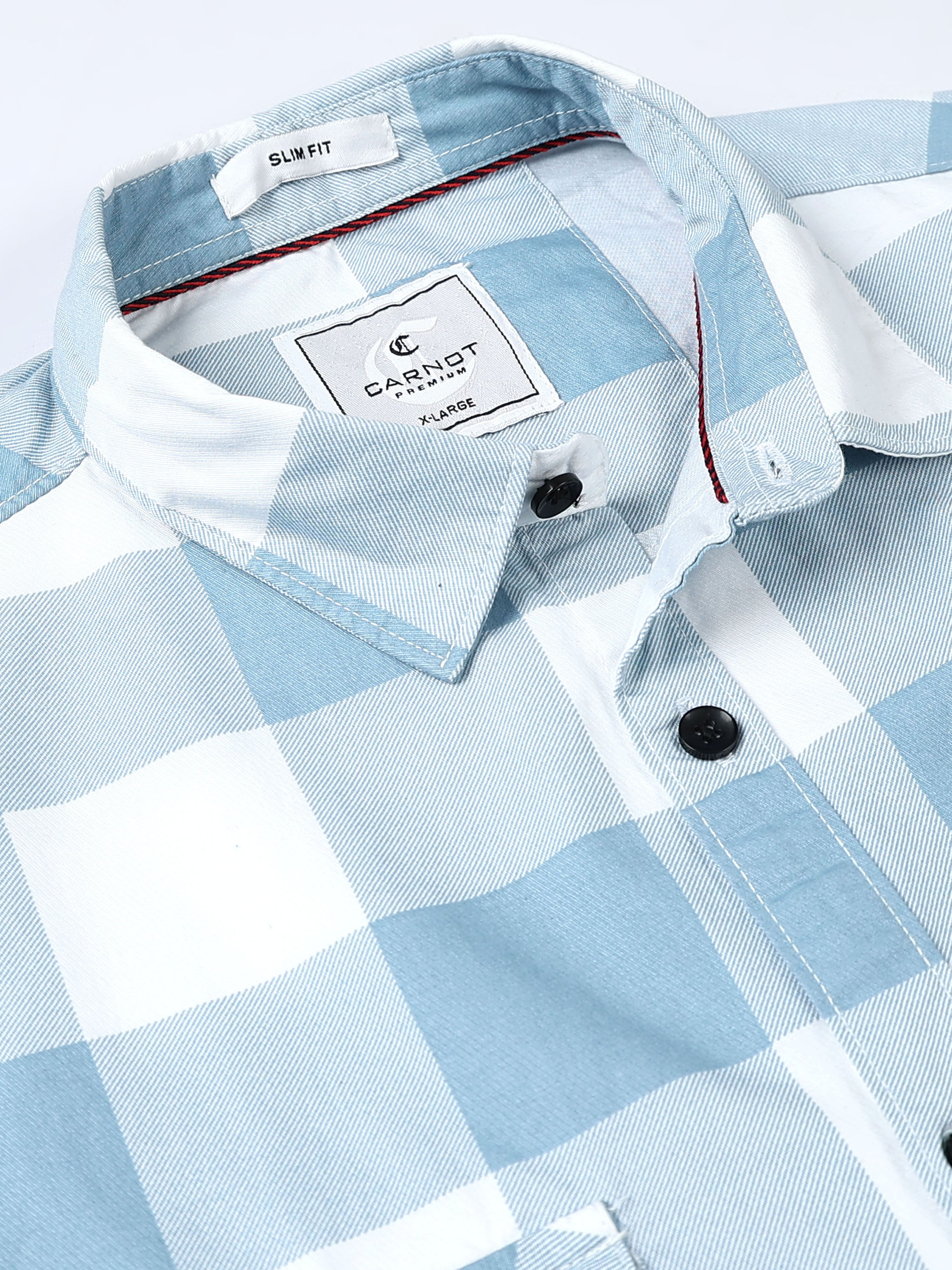 Men Premium Checkered Casual Shirt