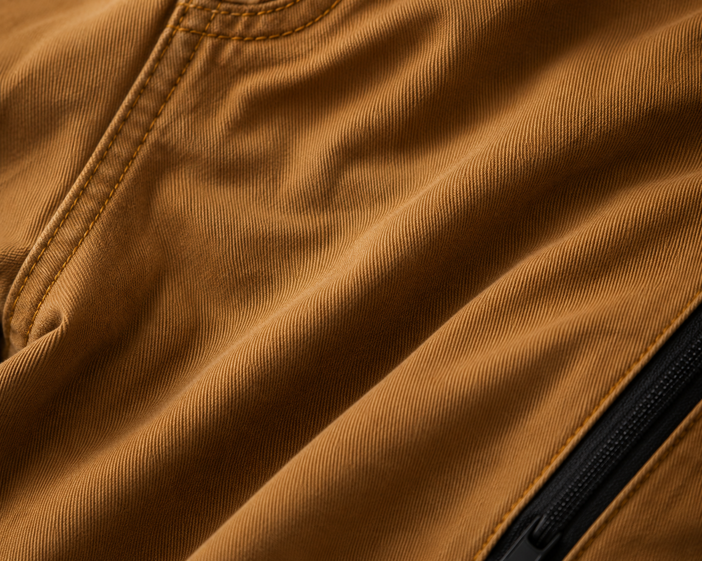 Men Brown Utility Cargo Joggers