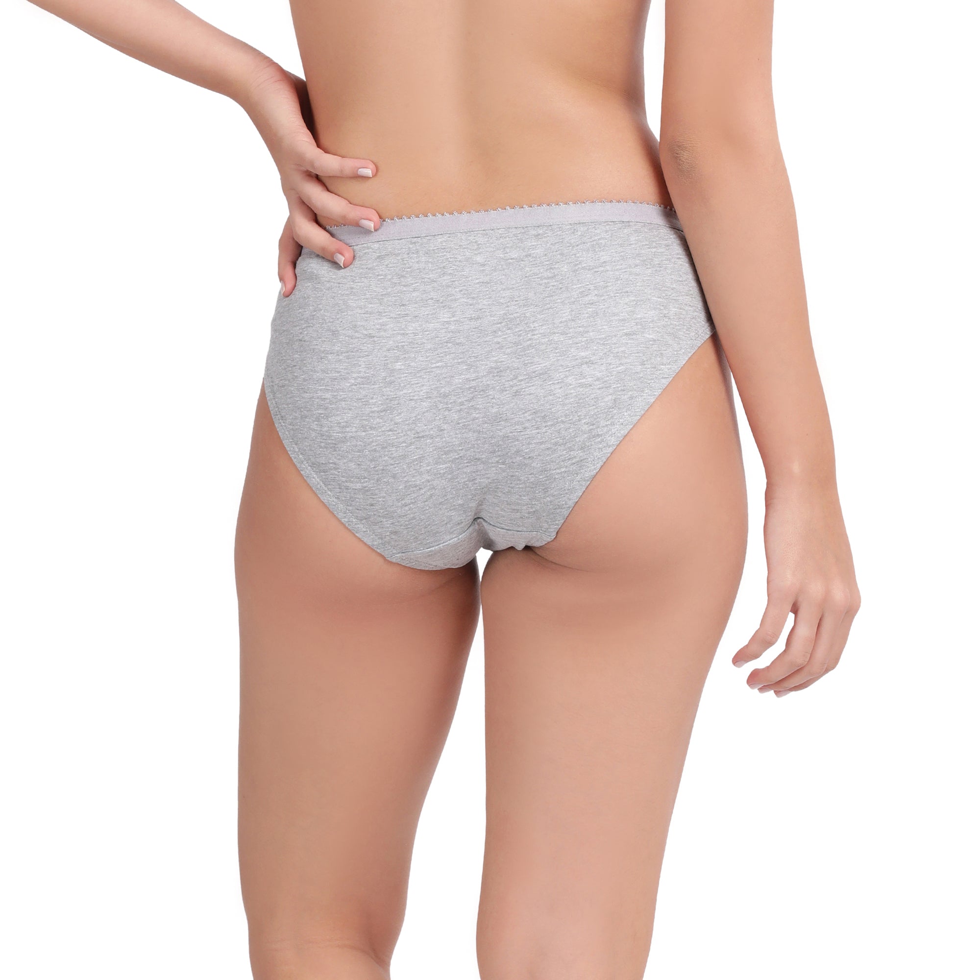 Low Rise Half Coverage Bikini Pack Of 3