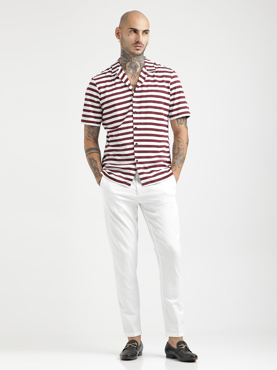 Men Relaxed Knit Shirt