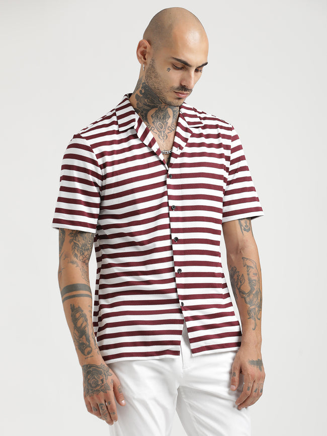 Men Relaxed Knit Shirt