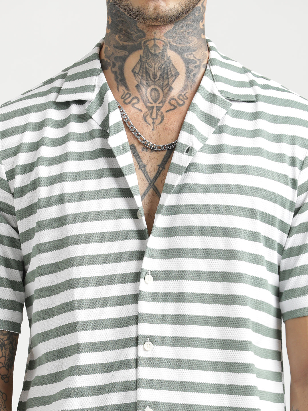Men Relaxed Knit Shirt