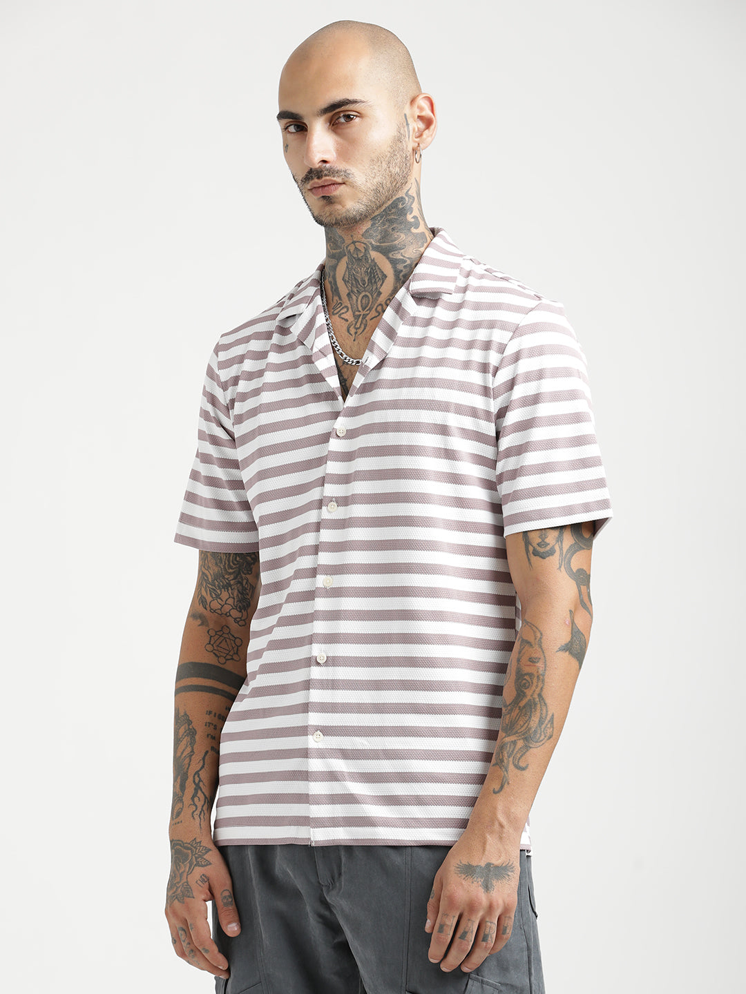 Men Relaxed Knit Shirt