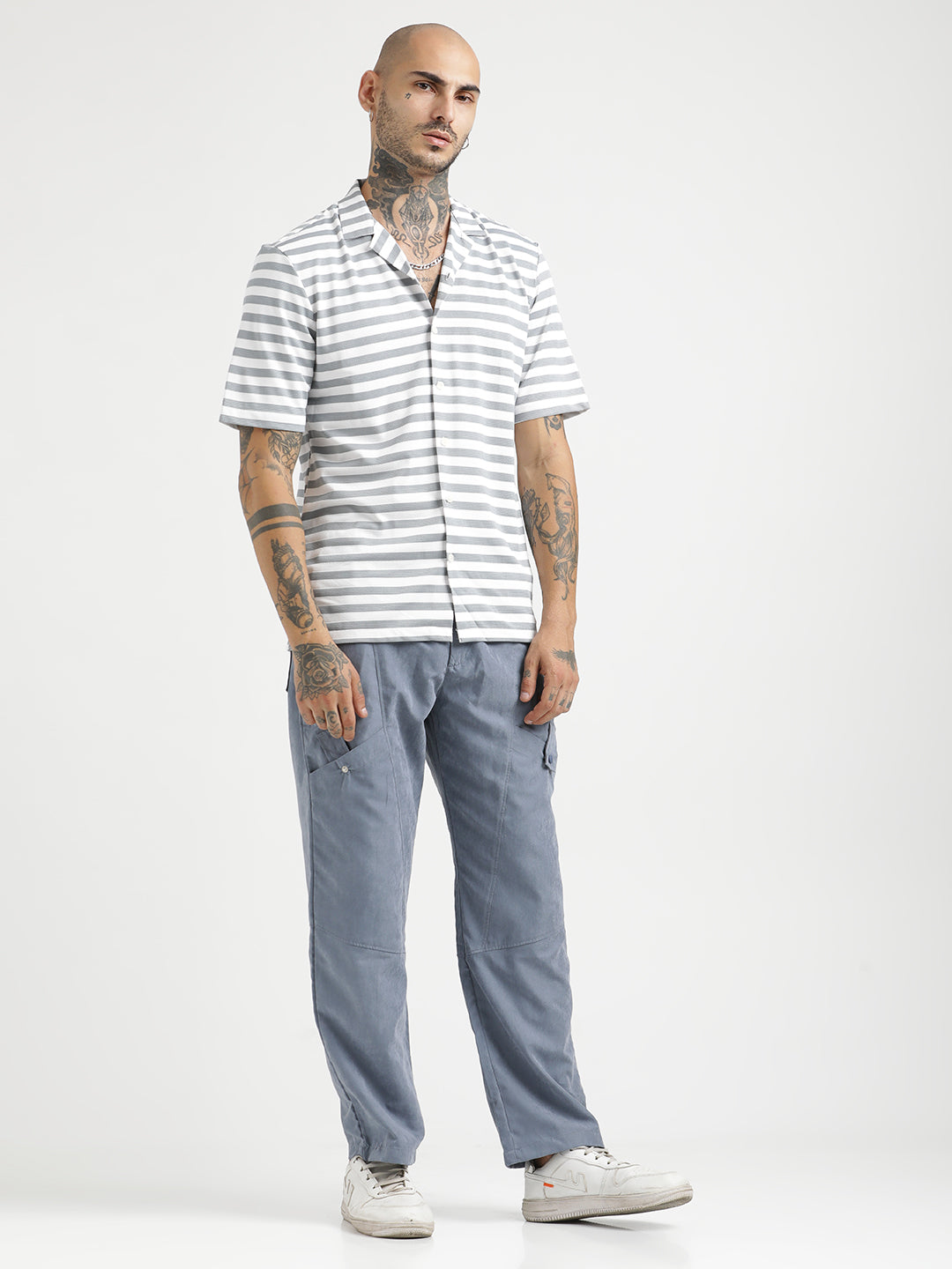 Men Relaxed Knit Shirt