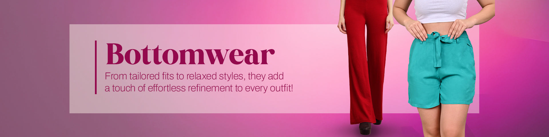Product promotion banner