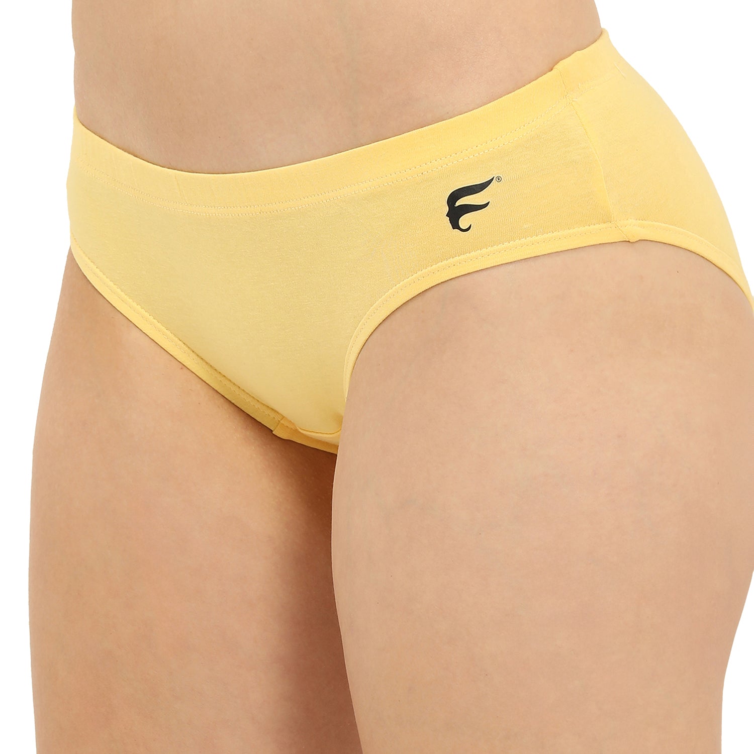 Medium Rise 3/4th Coverage Hipster Panty Pack Of 3