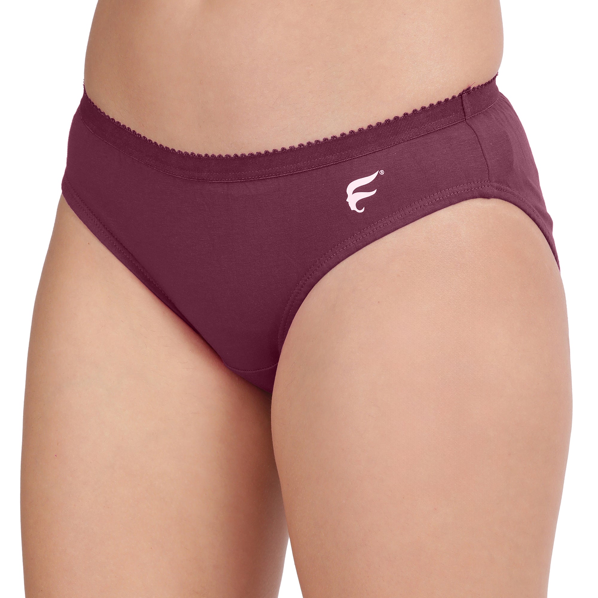 Low Rise Half Coverage Bikini Pack Of 3