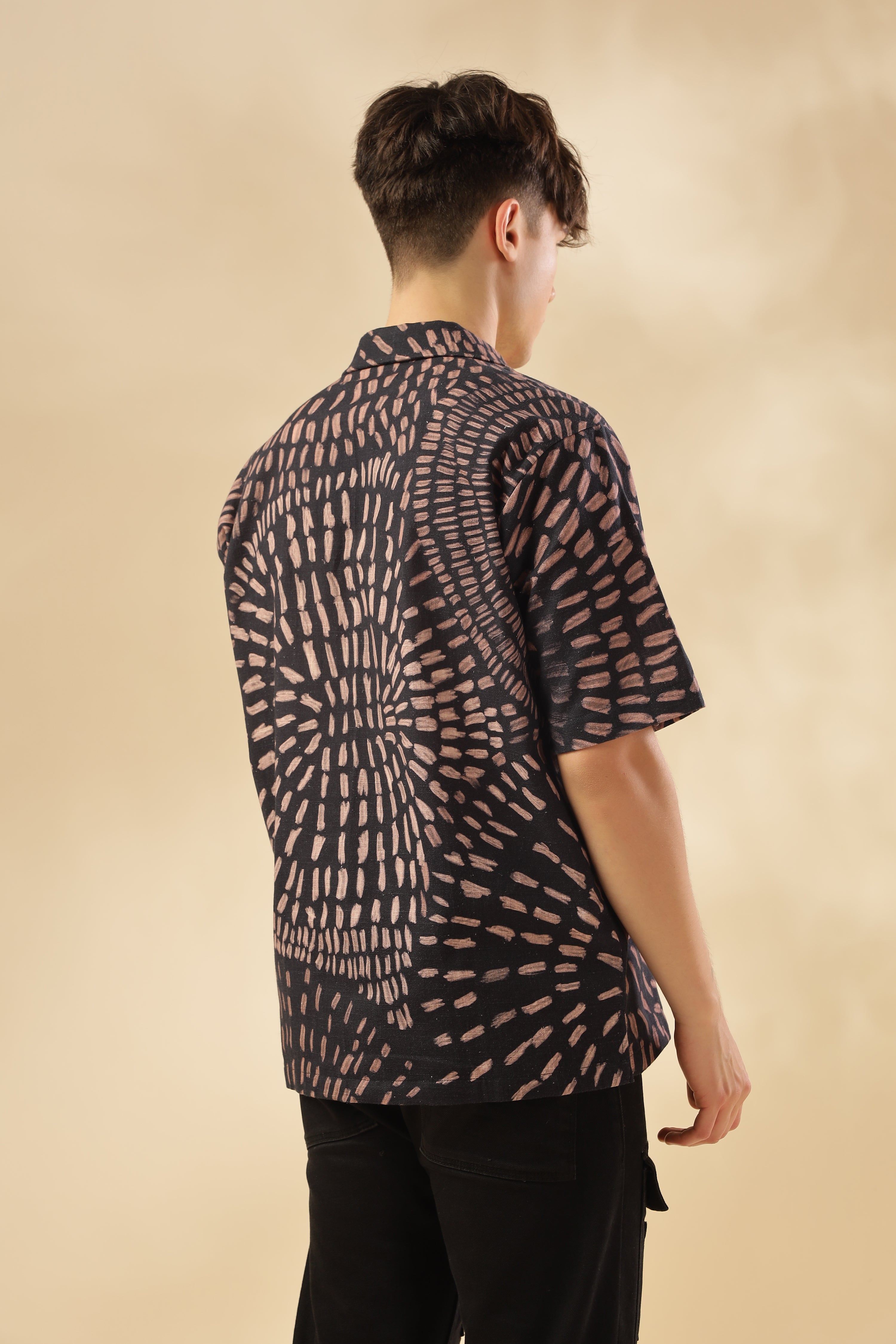 Men State Of Flow Viscose Silk Shirt