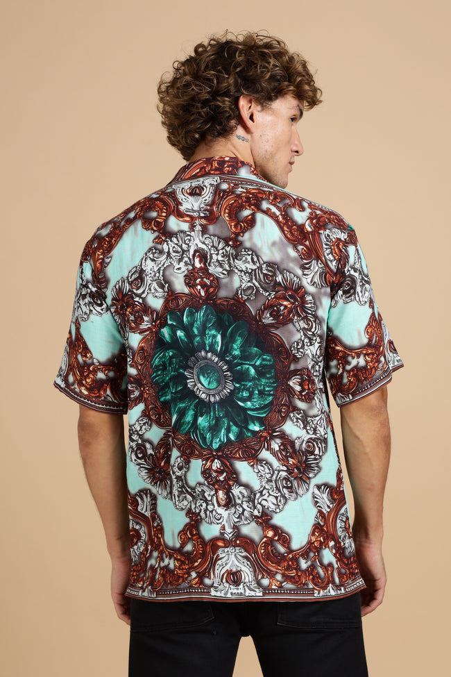 Men Jade 100% Gauge Cotton Shirt