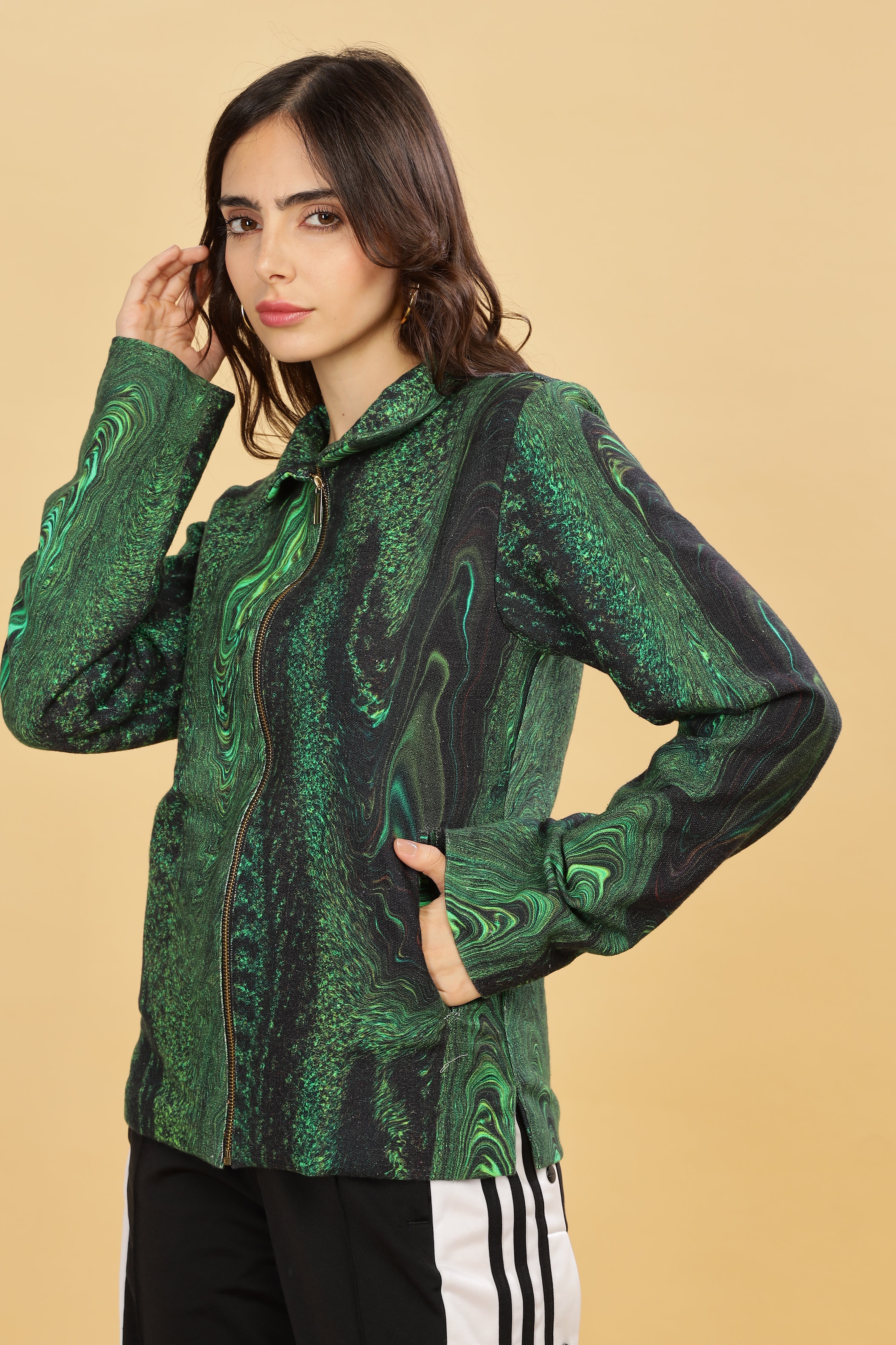 Unisex 100% Hemp Python Jacket