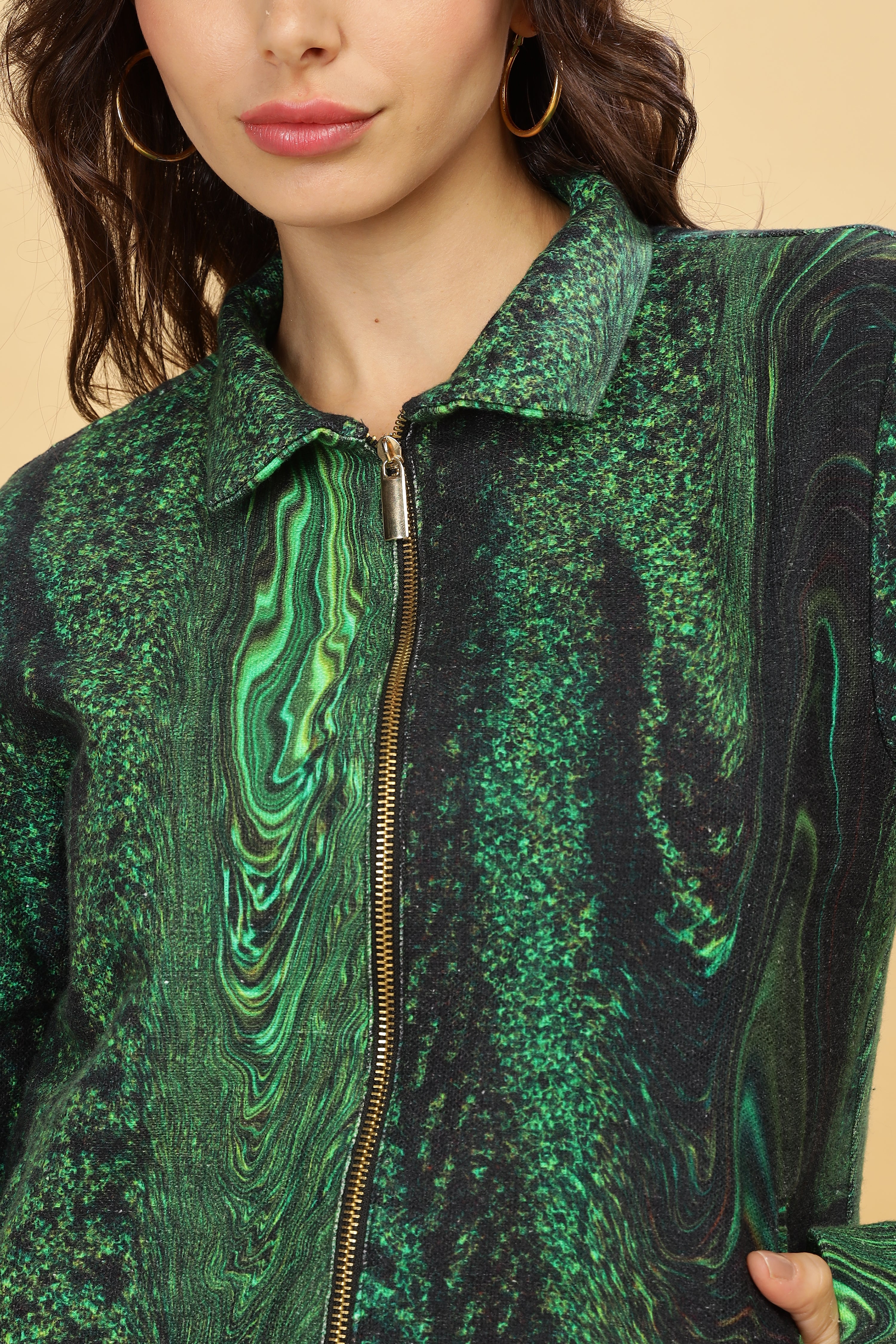 Unisex 100% Hemp Python Jacket