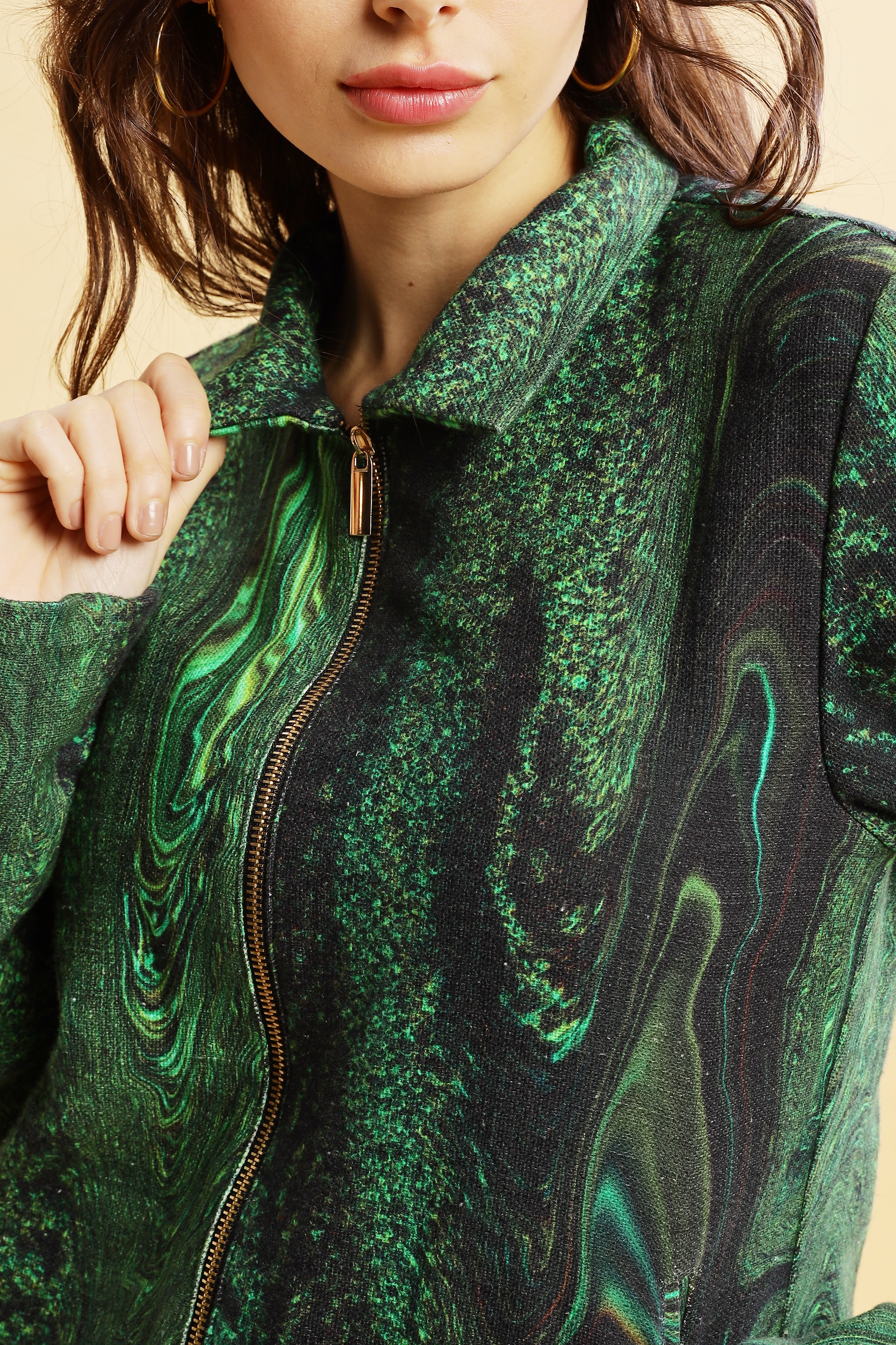 Unisex 100% Hemp Python Jacket