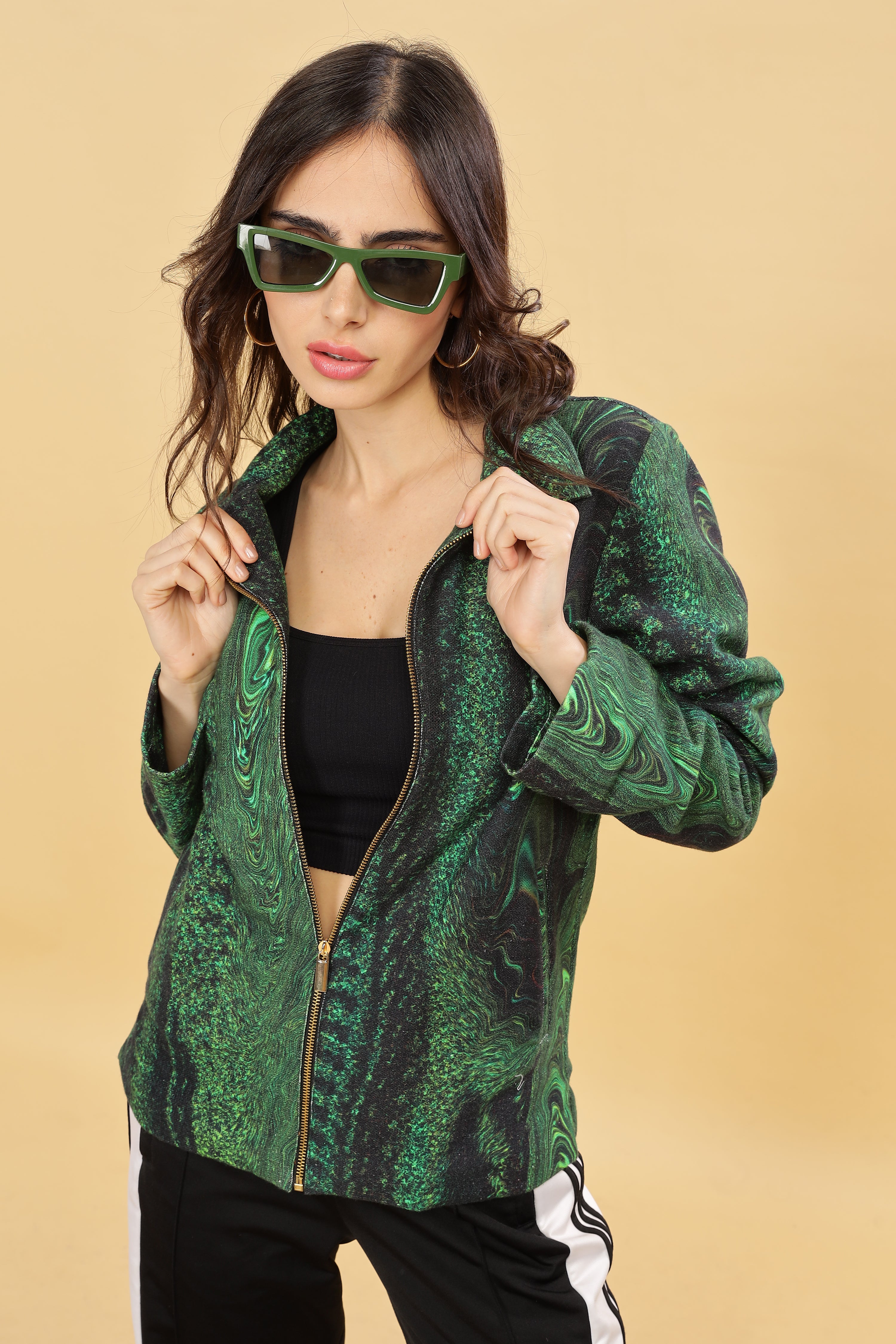 Unisex 100% Hemp Python Jacket