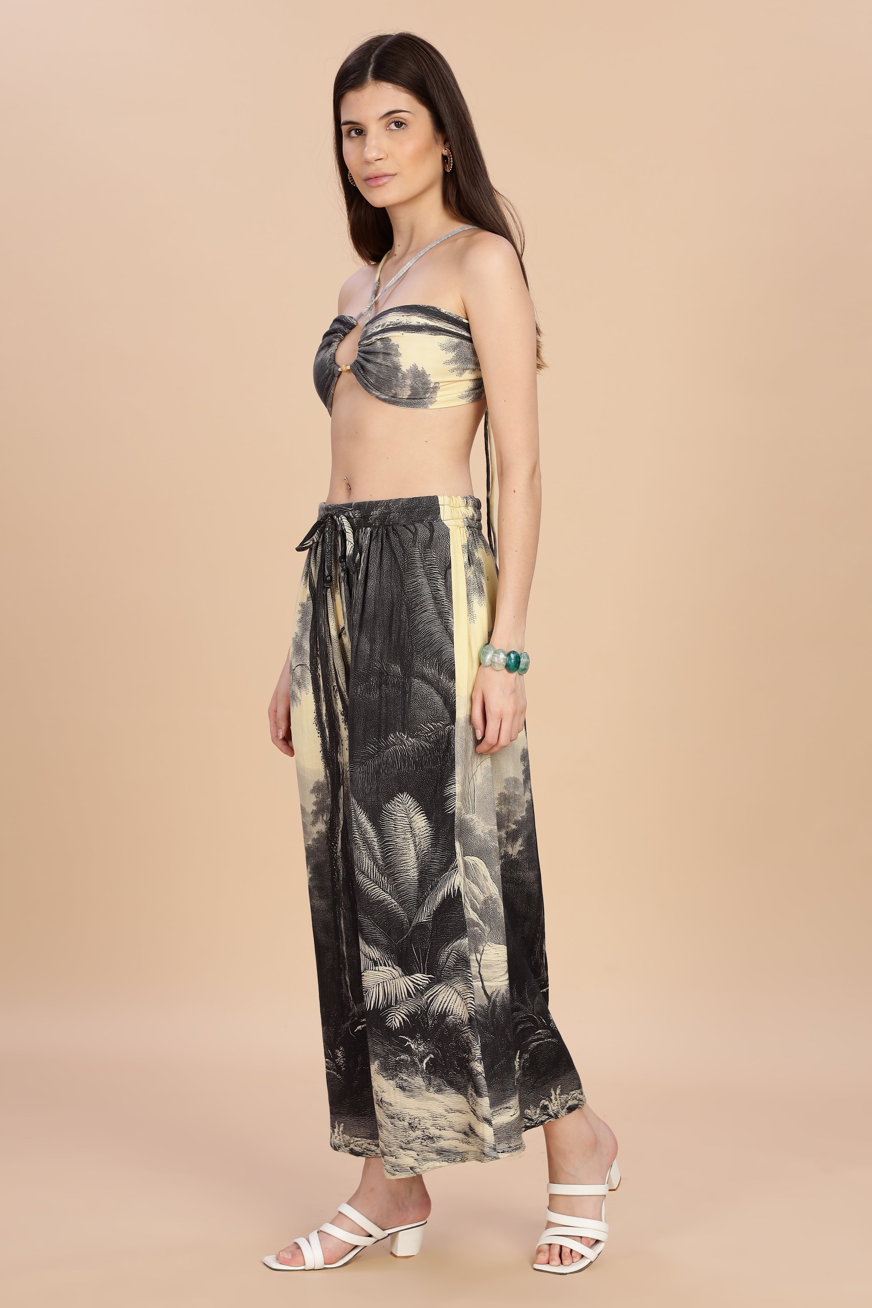 Women Eden Gauge Cotton Bikini Top