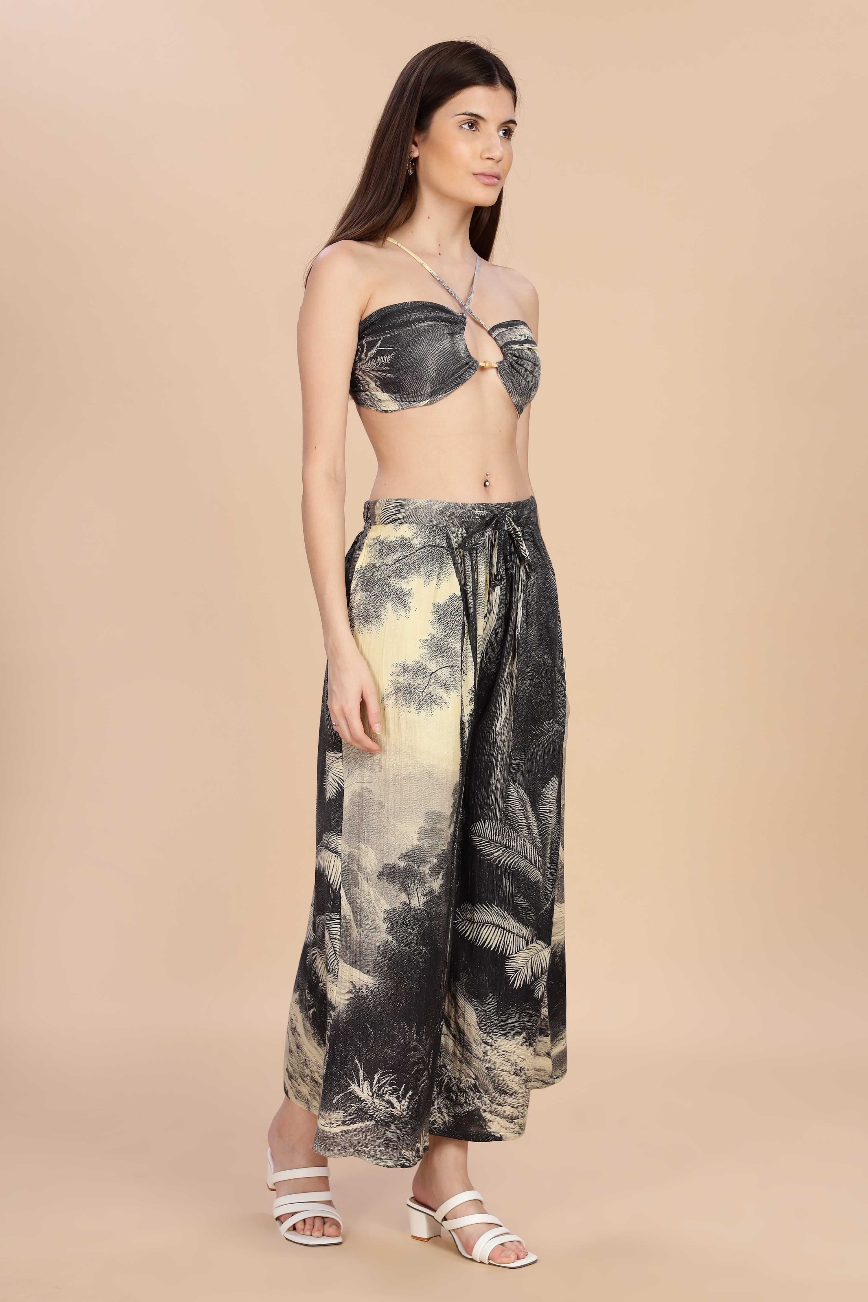 Women Eden Gauge Cotton Bikini Top