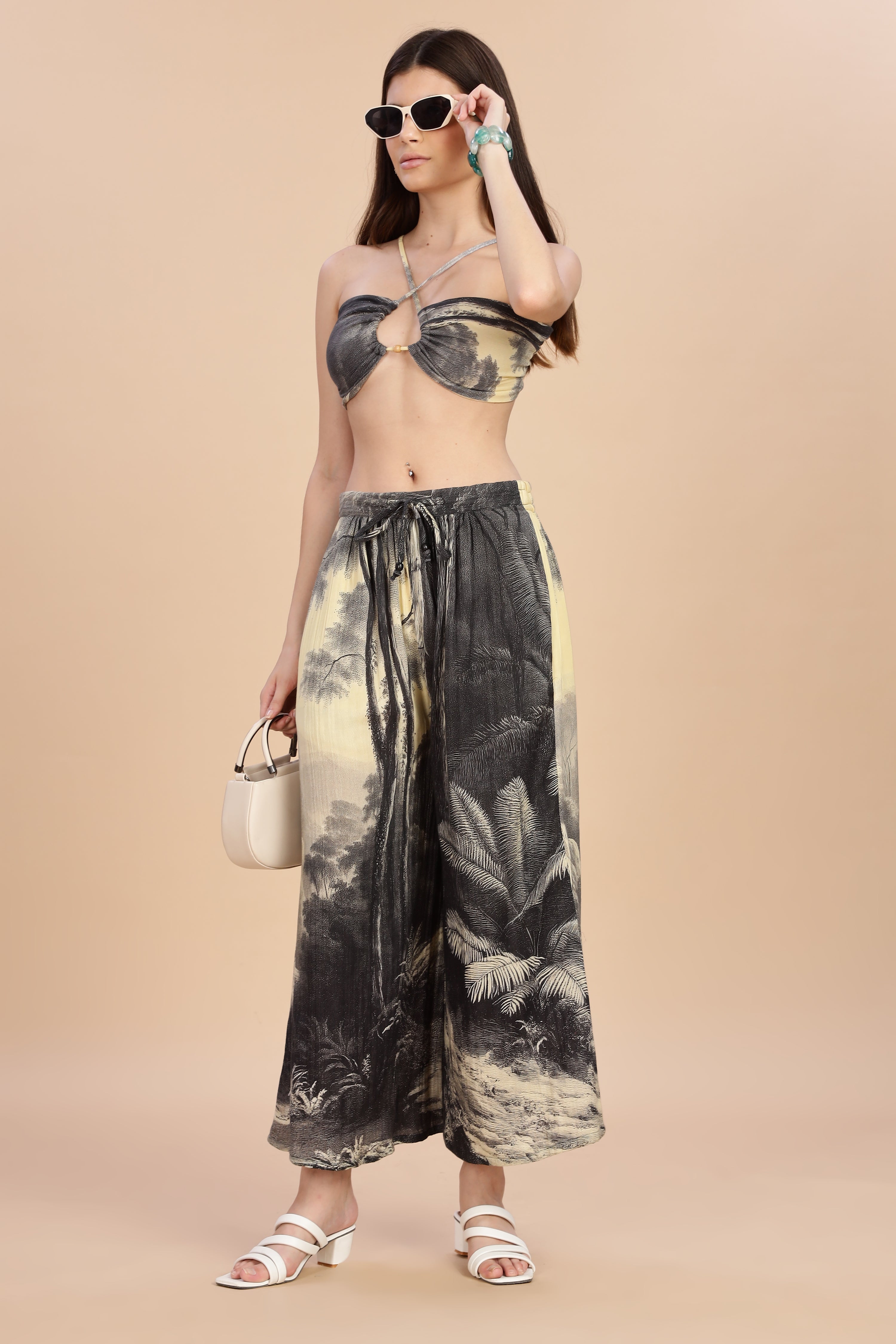 Women Eden Gauge Cotton Bikini Top