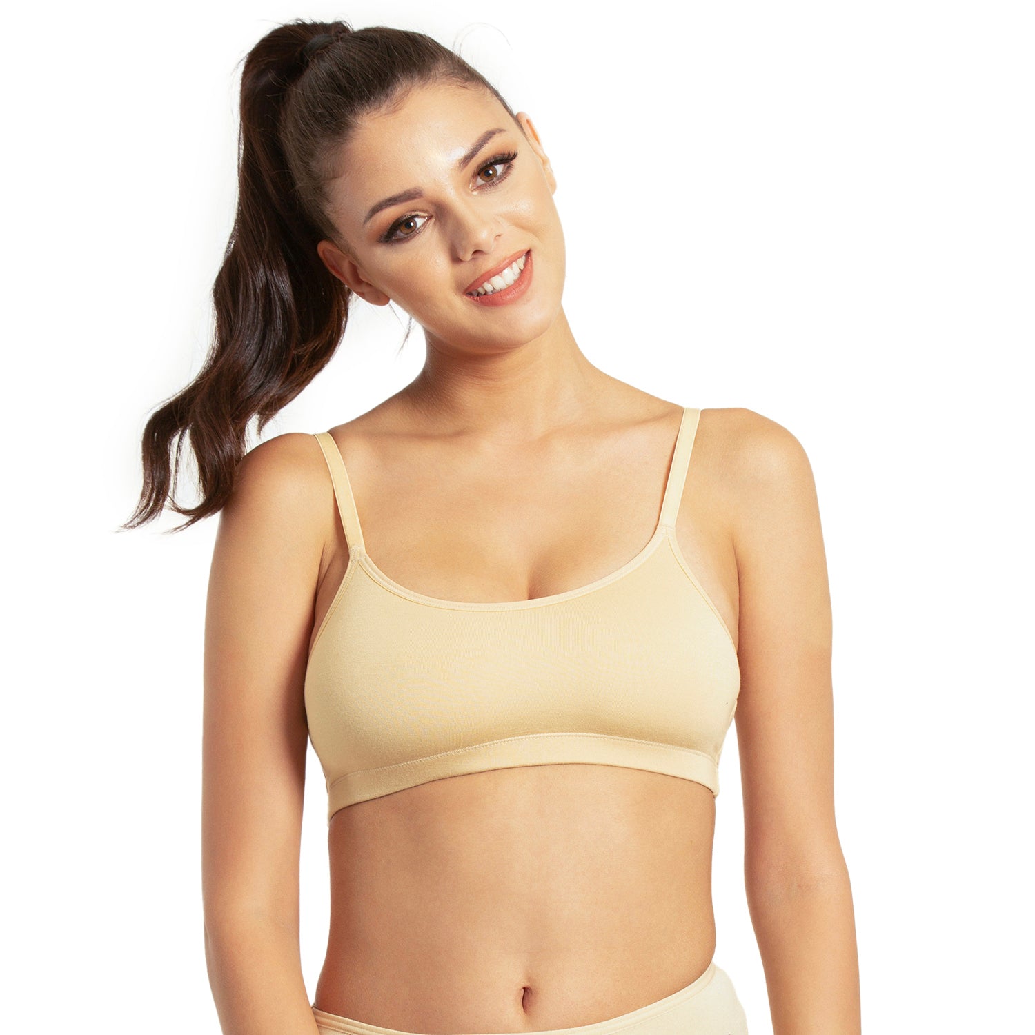 Non-Padded Non-Wired Full Coverage Beginners Bra