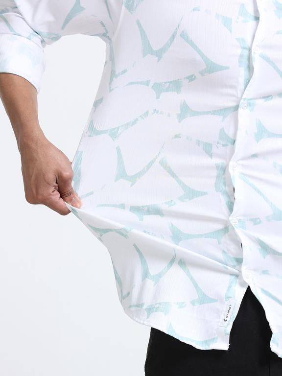 Men Premium Printed Casual Shirt
