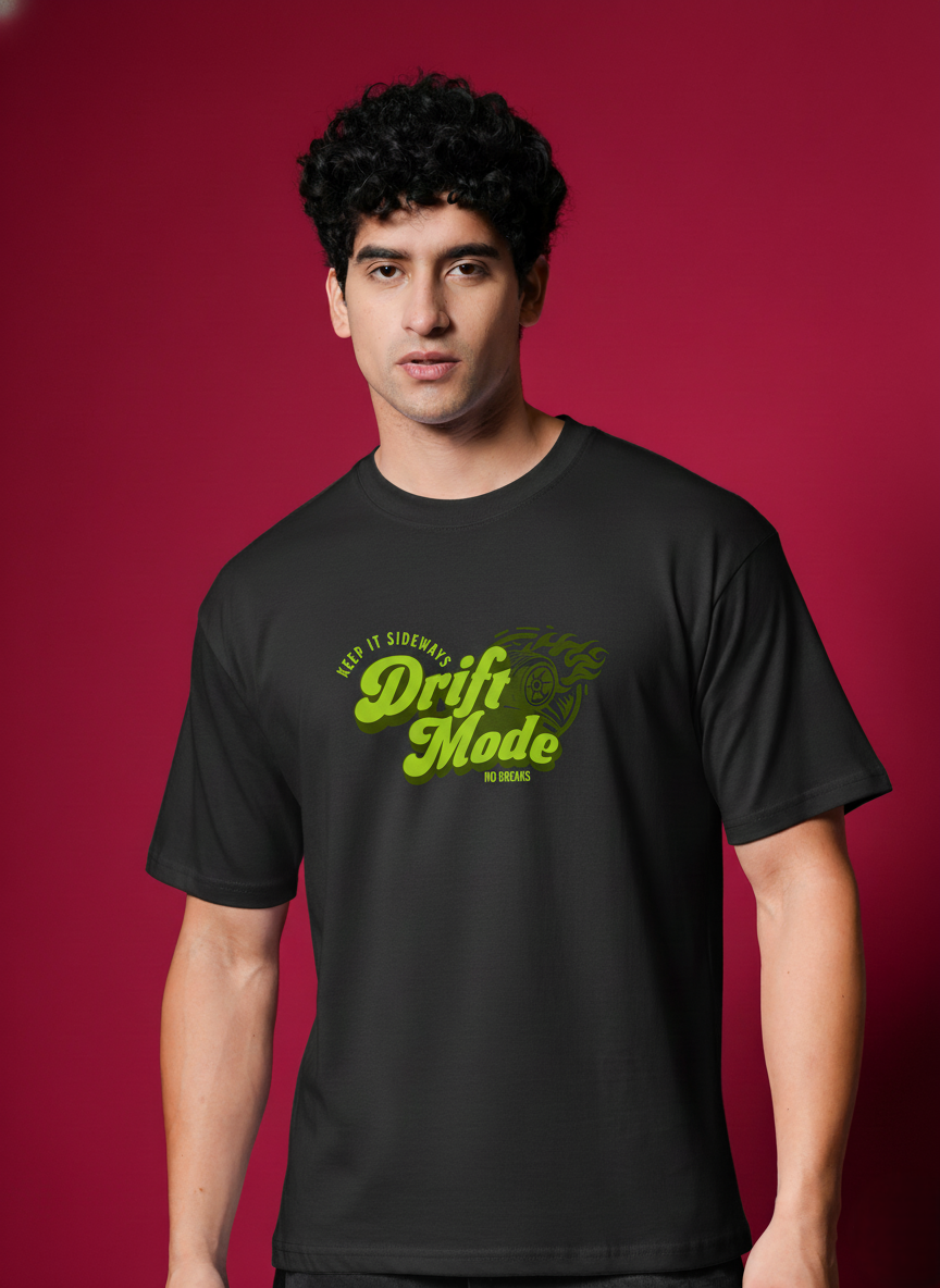 Men Round Neck Cotton T-Shirt