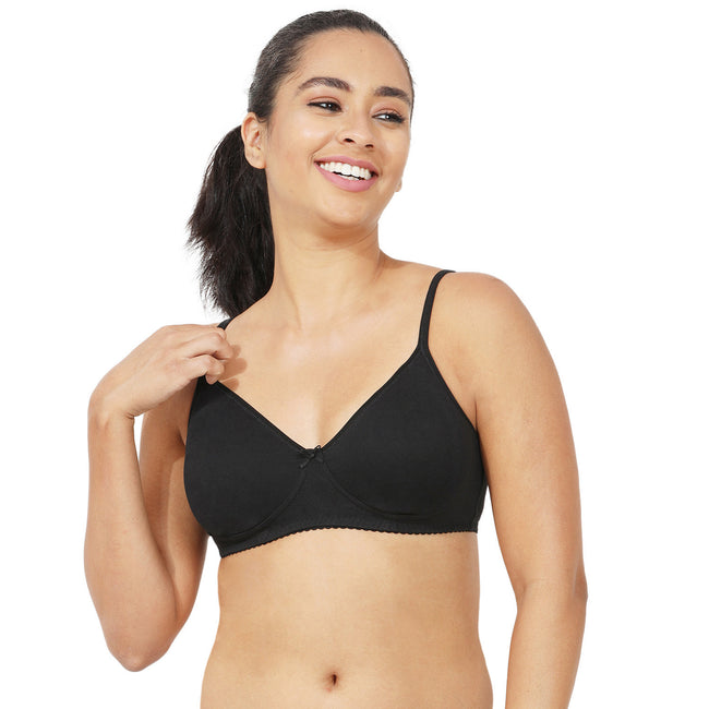 Non-Padded Non-Wired 3/4th Coverage T-Shirt Bra