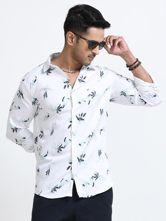 Men Premium Printed Casual Shirt
