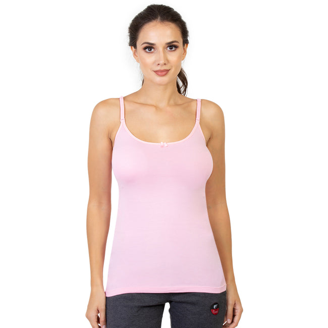 Regular Fit Scoop Neck Hip Length Basic Camisole