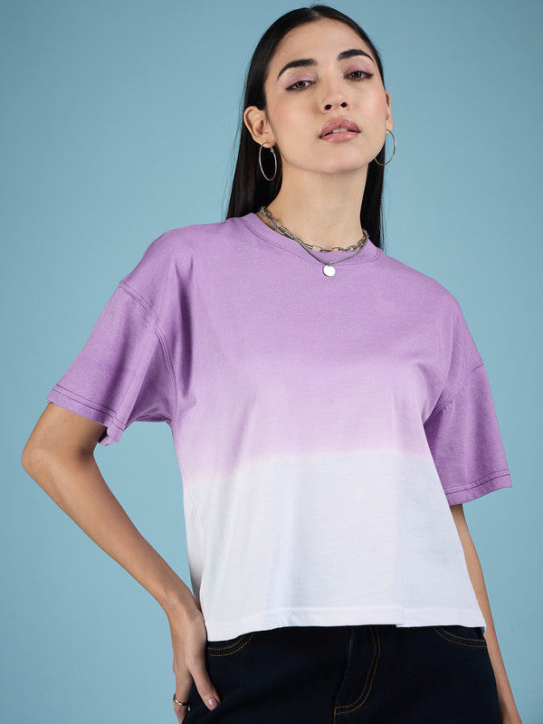 Women Tie-Dye Odor-Free T-Shirt
