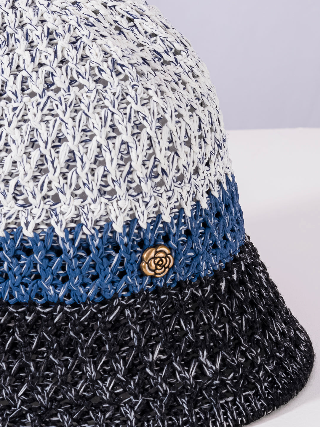 Multi Crochet Beach Bucket Hat